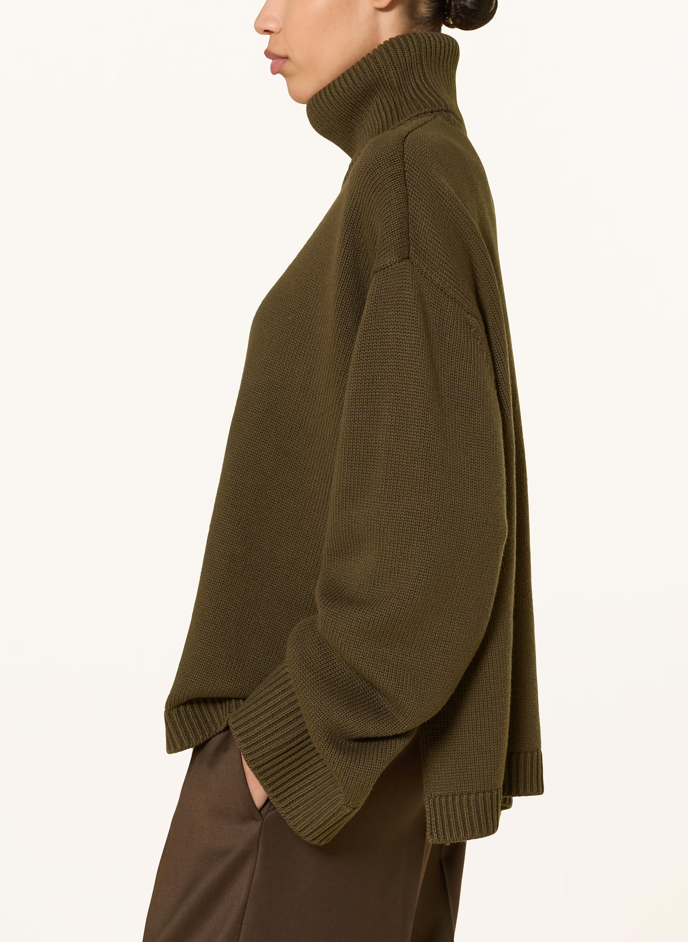 Thumbnail - The Frankie Shop Rollkragenpullover Rhea gruen