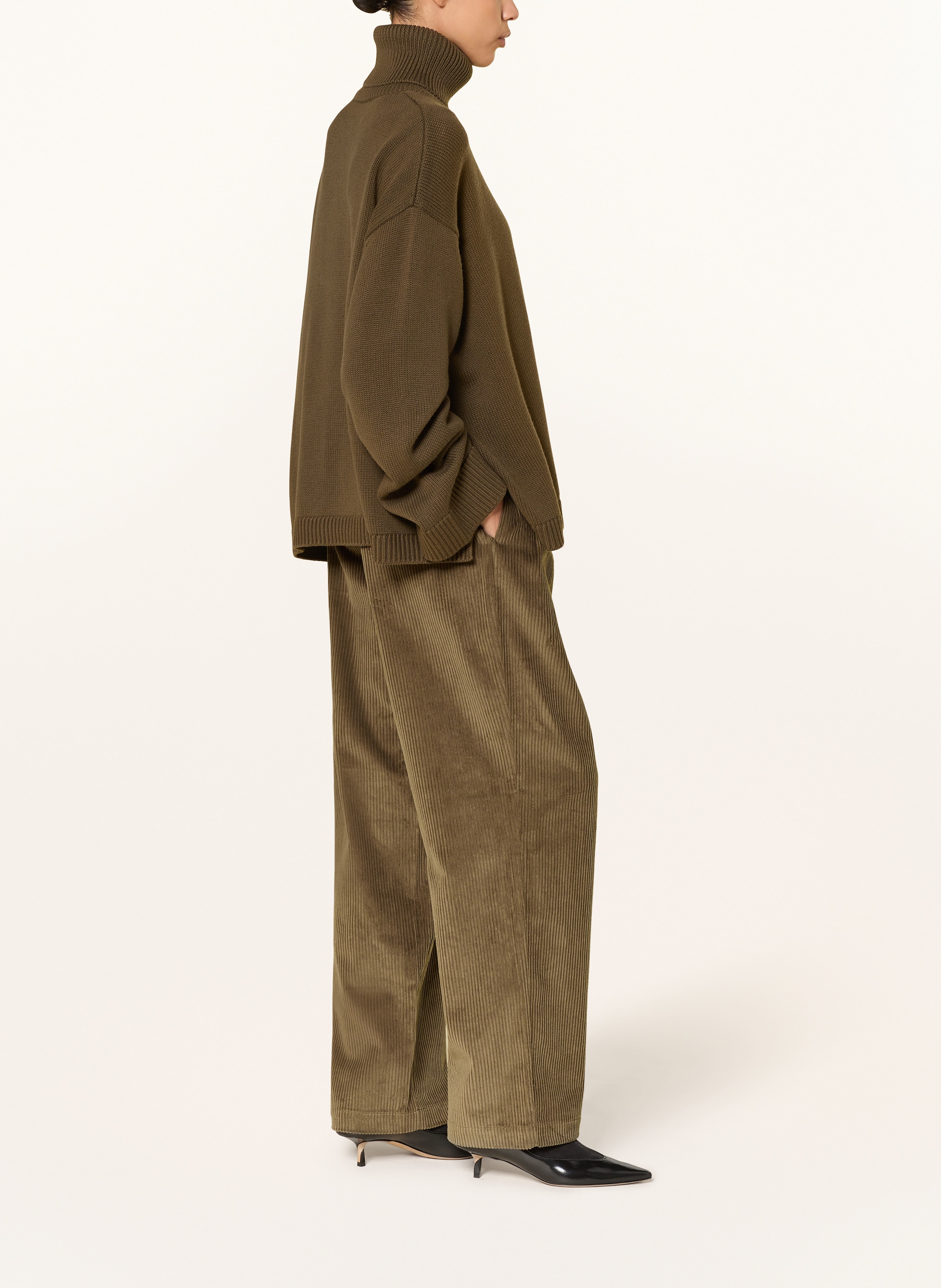 Thumbnail - The Frankie Shop Cordhose Norstrand gruen