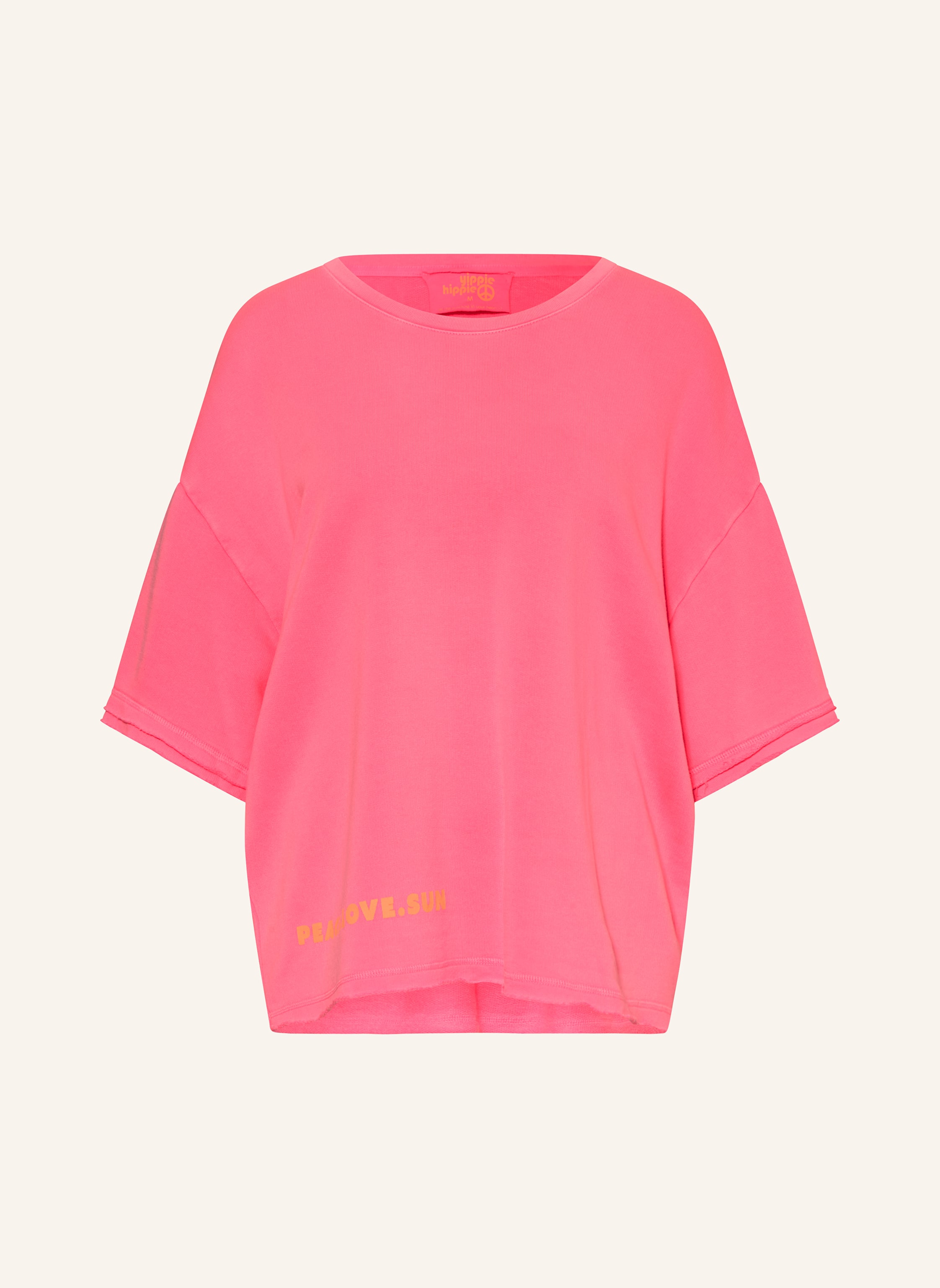 Yippie Hippie Sweatshirt pink