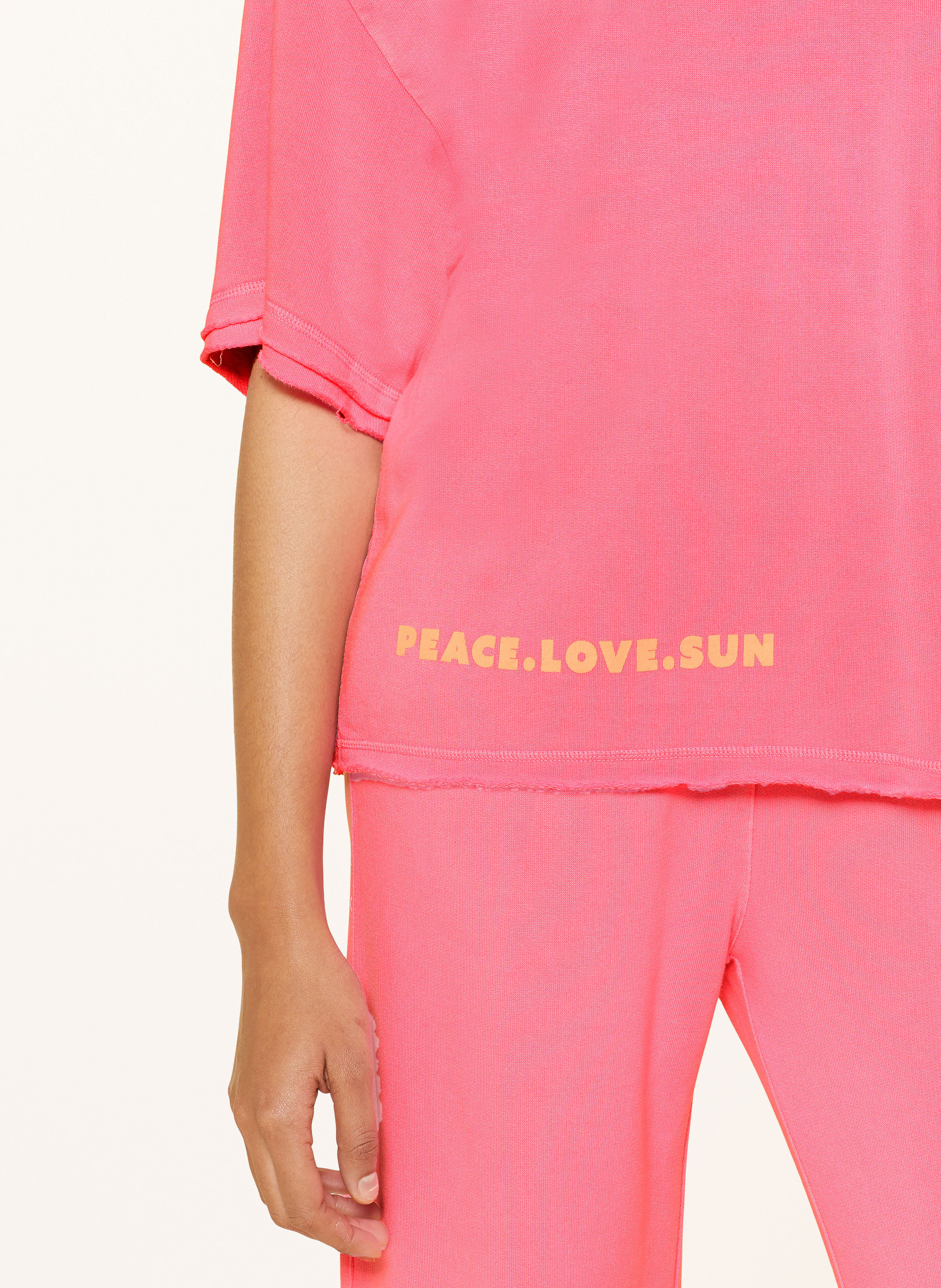 Thumbnail - Yippie Hippie Sweatshirt pink