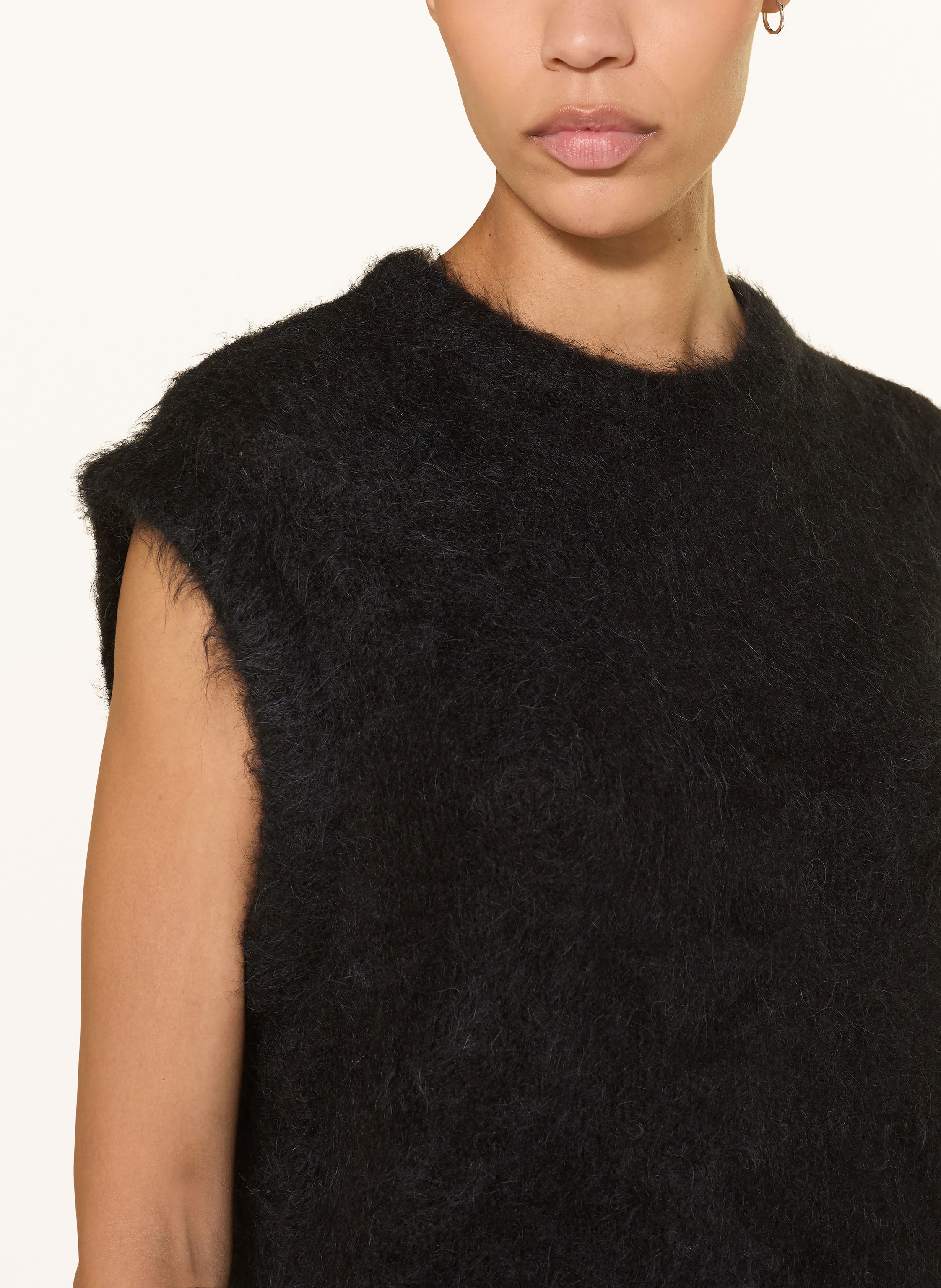 Thumbnail - American Vintage Pullunder Niby Mit Alpaka schwarz