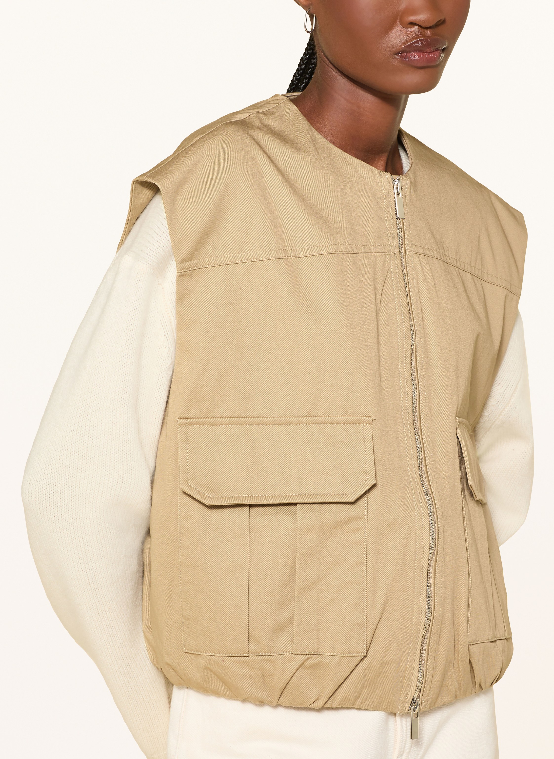 Thumbnail - Neo Noir Weste Flo beige