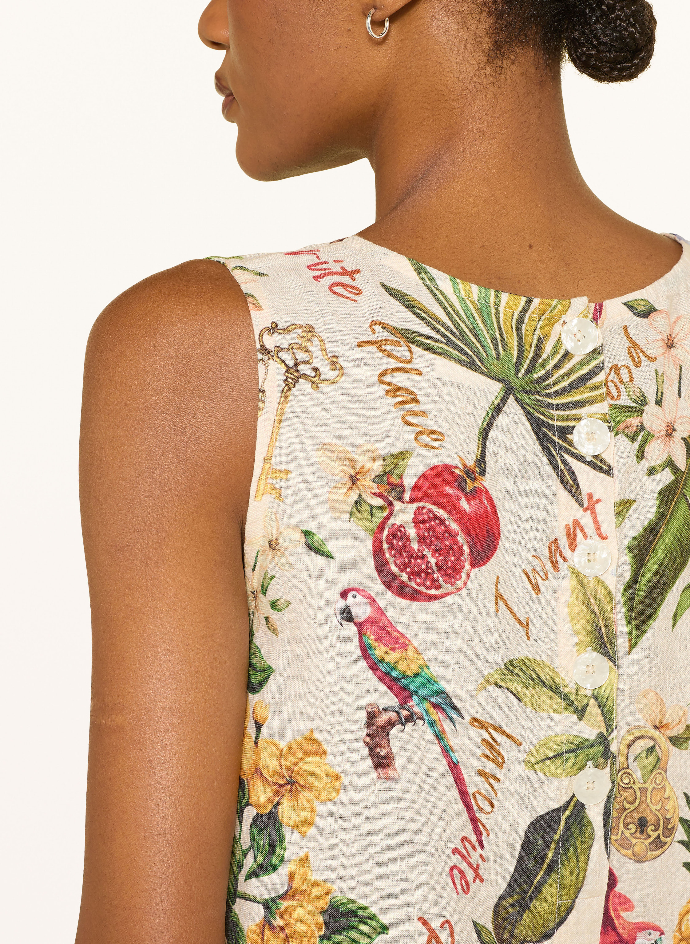 Thumbnail - Princess Goes Hollywood Leinenkleid weiss