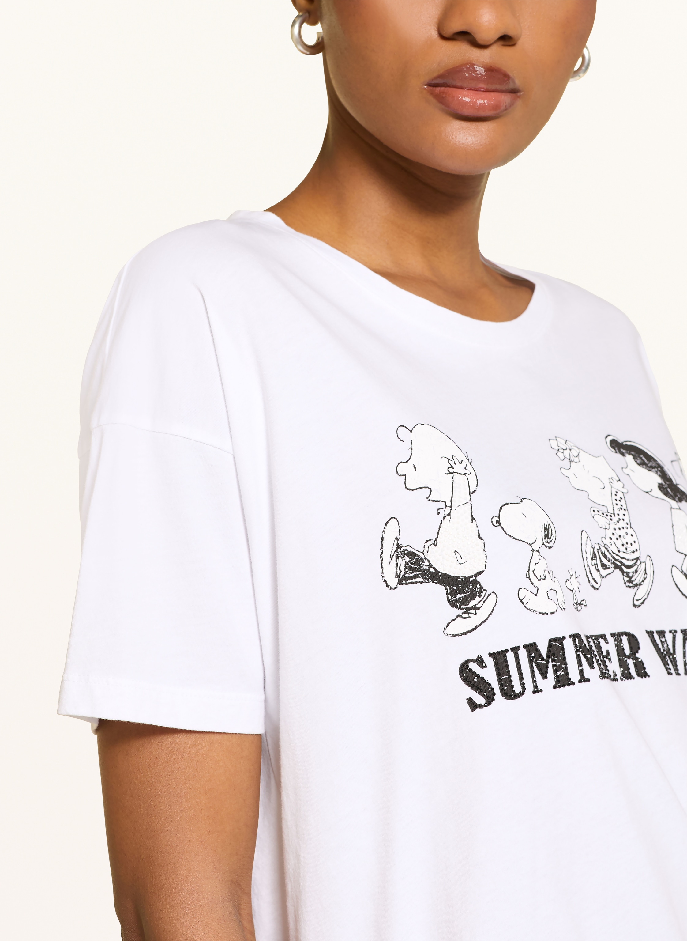 Thumbnail - Princess Goes Hollywood T-Shirt Mit Schmucksteinen weiss