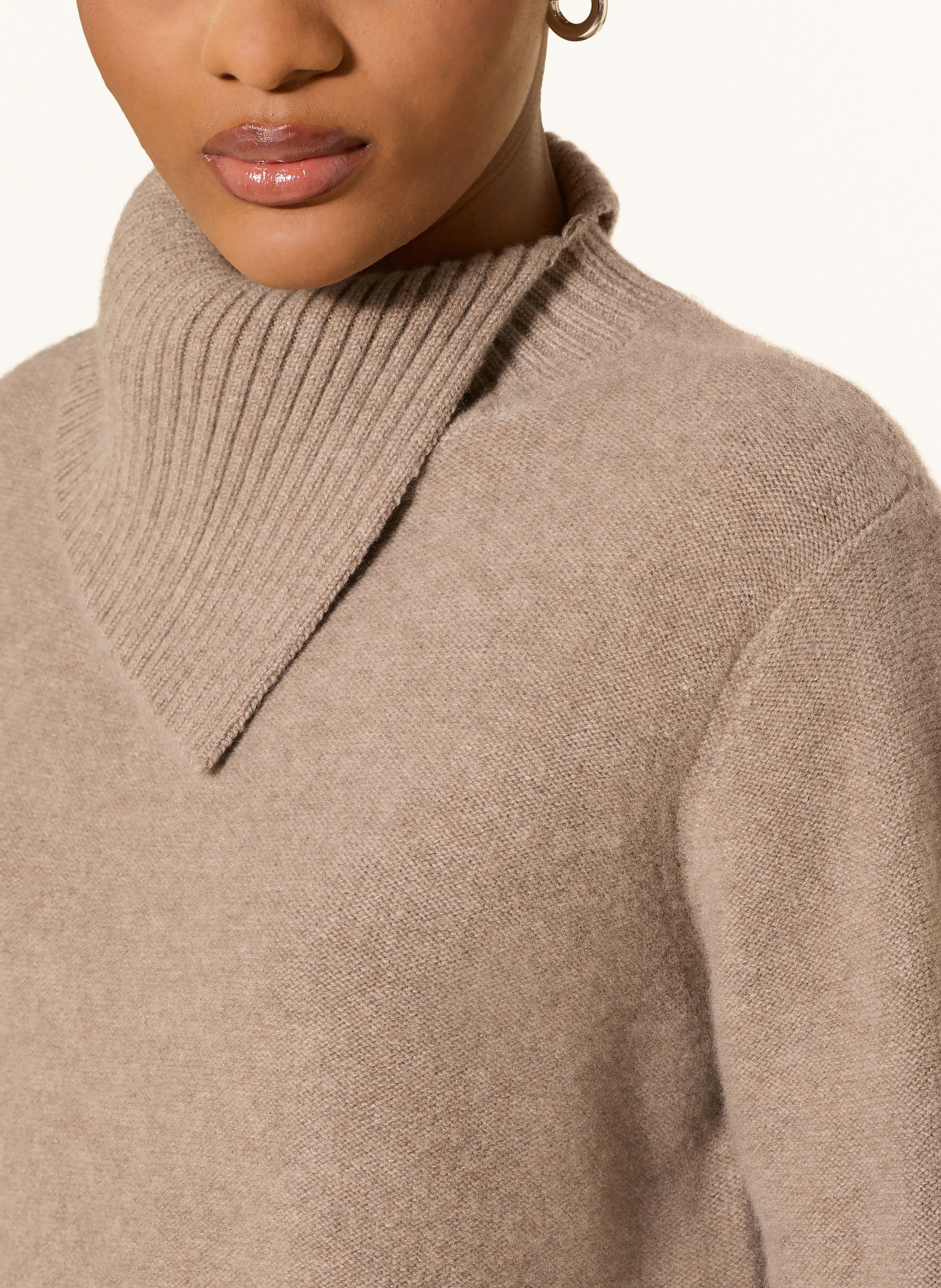 Thumbnail - Lilienfels Rollkragenpullover Aus Cashmere beige