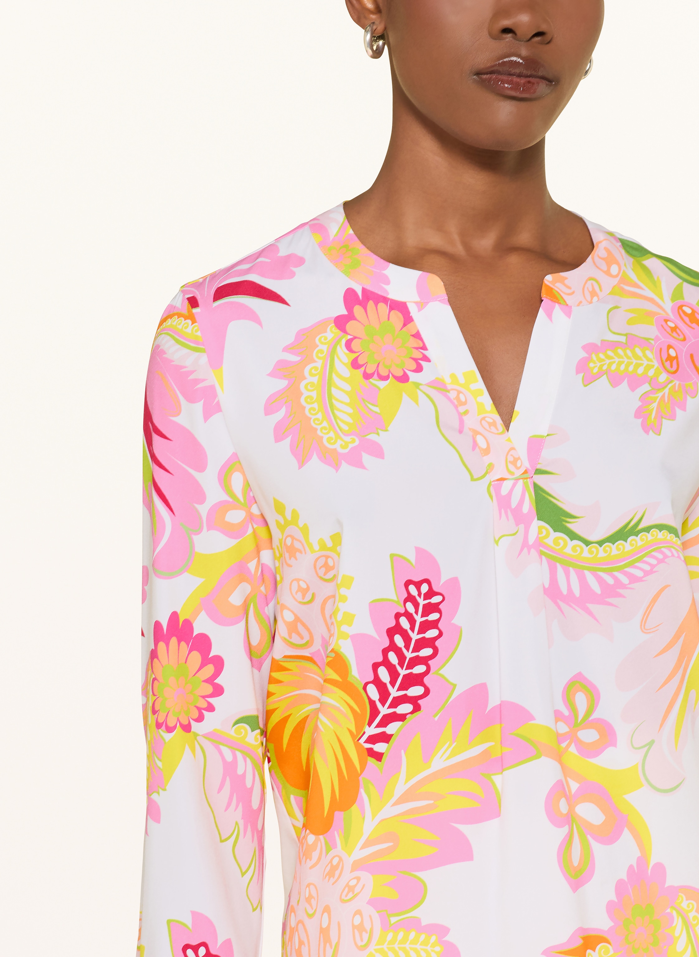 Thumbnail - Herzens Blusenshirt Aus Seide pink