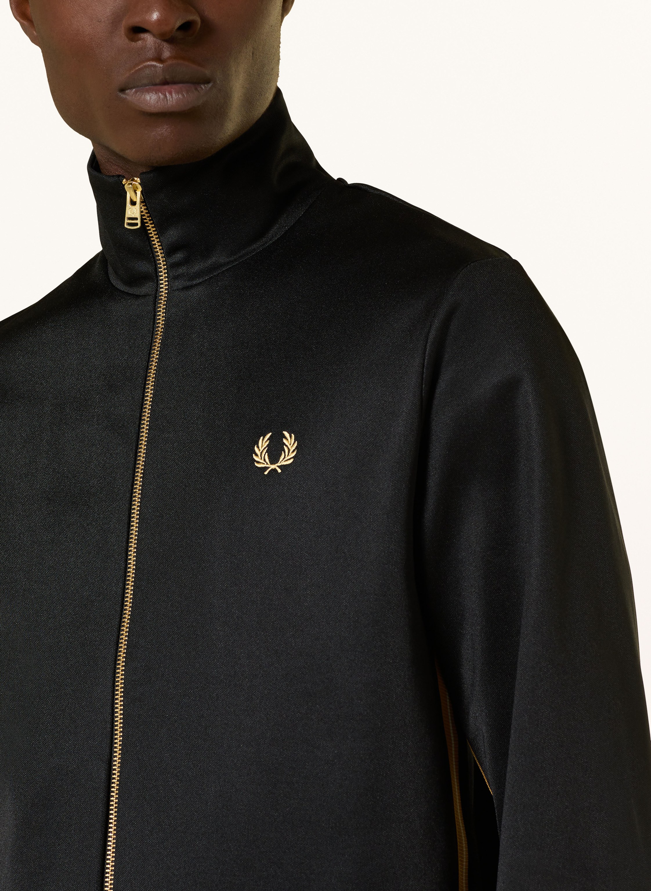Thumbnail - Fred Perry Sweatjacke schwarz