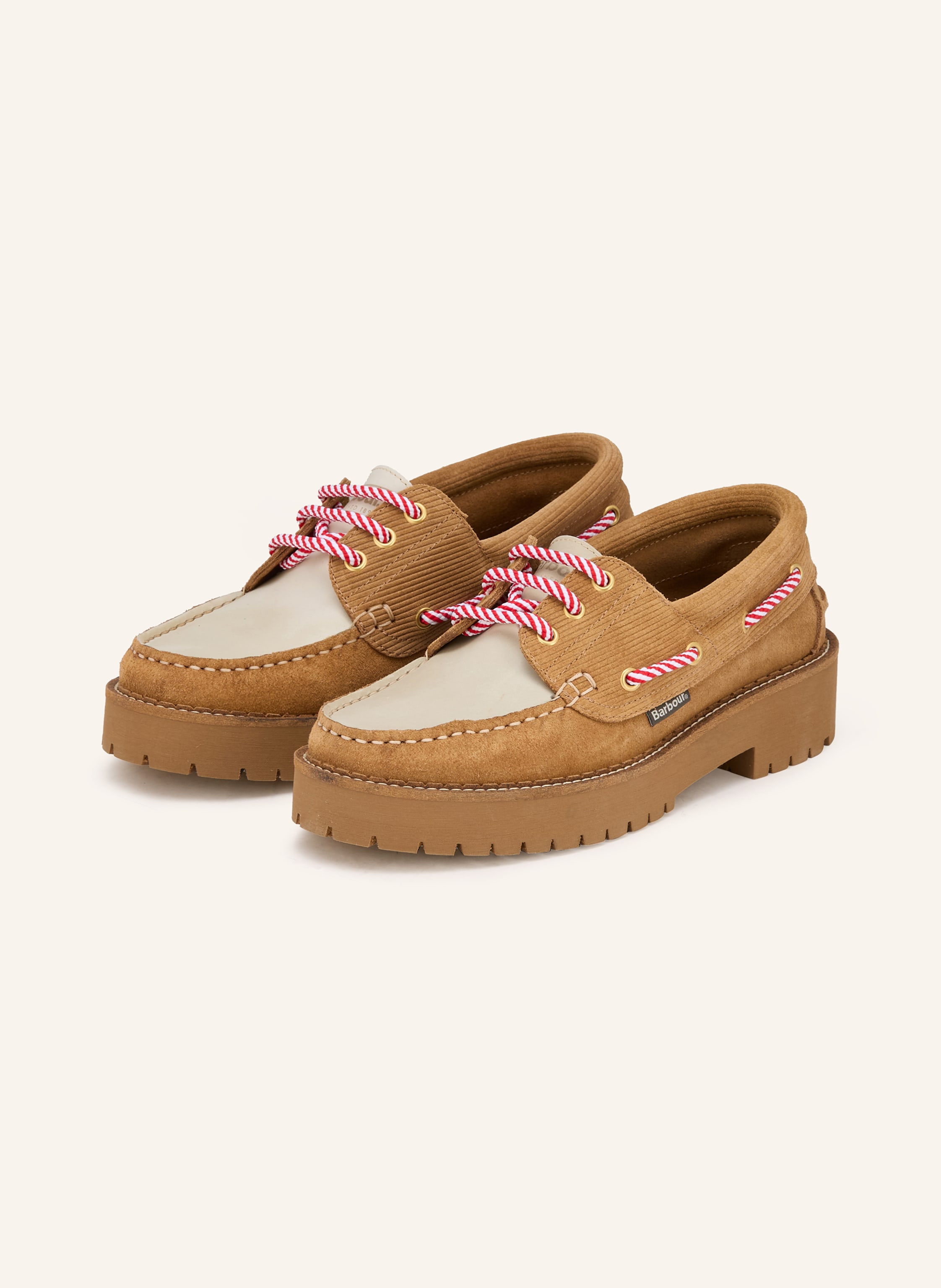 Barbour Bootsschuhe Darras beige