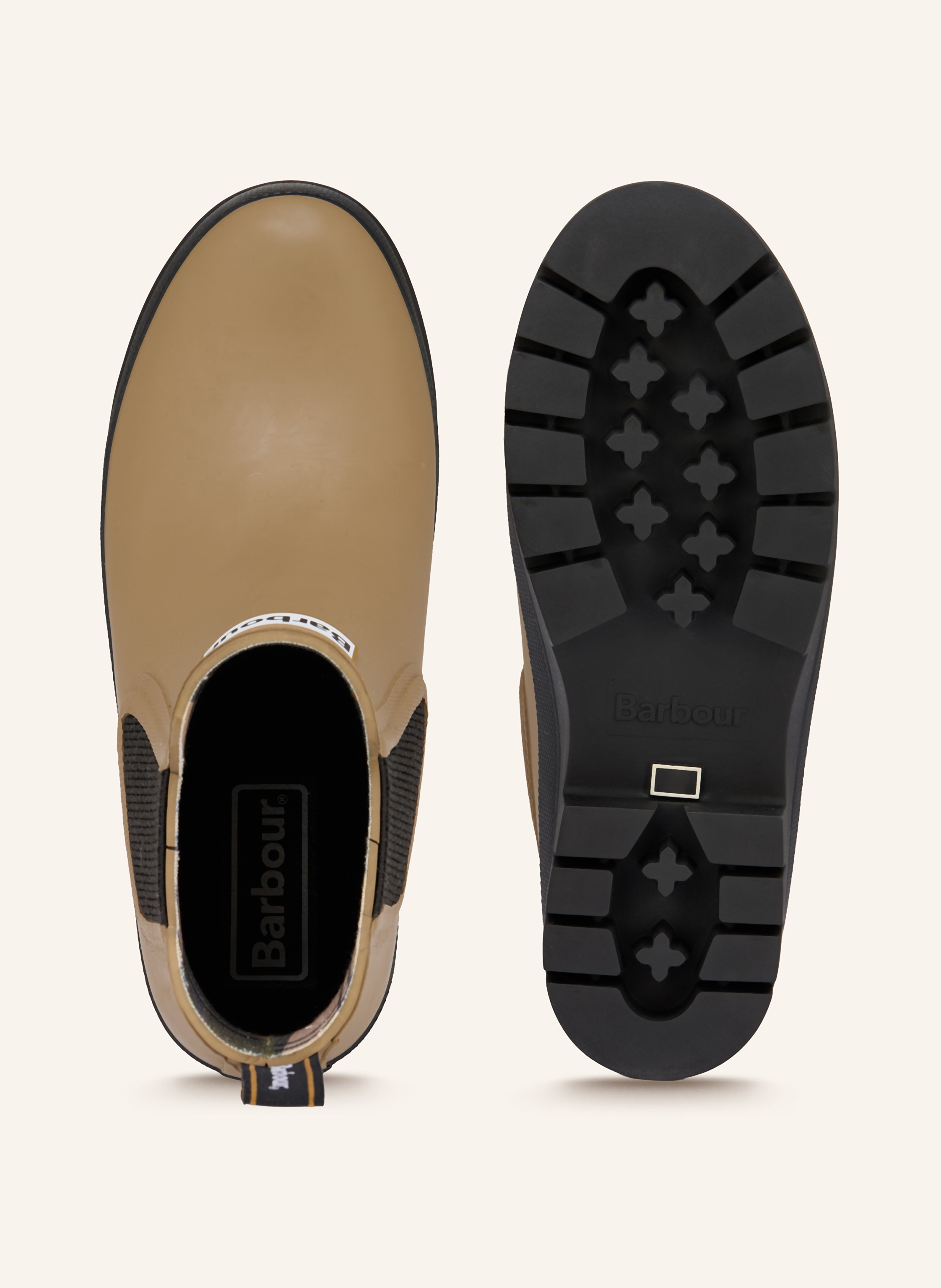 Thumbnail - Barbour Gummistiefel Halton braun