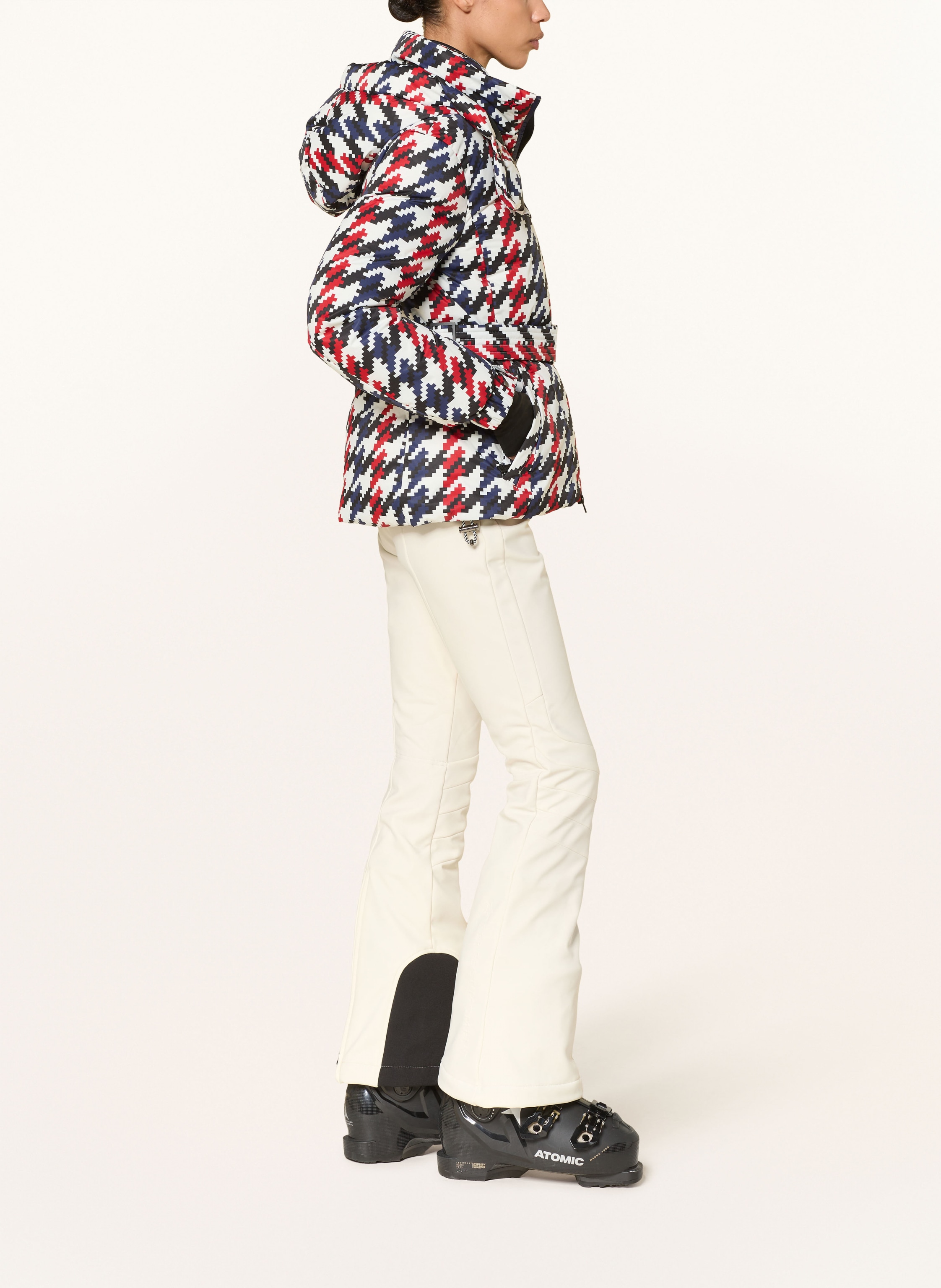 Thumbnail - Perfect Moment Daunen-Skijacke Candice rot