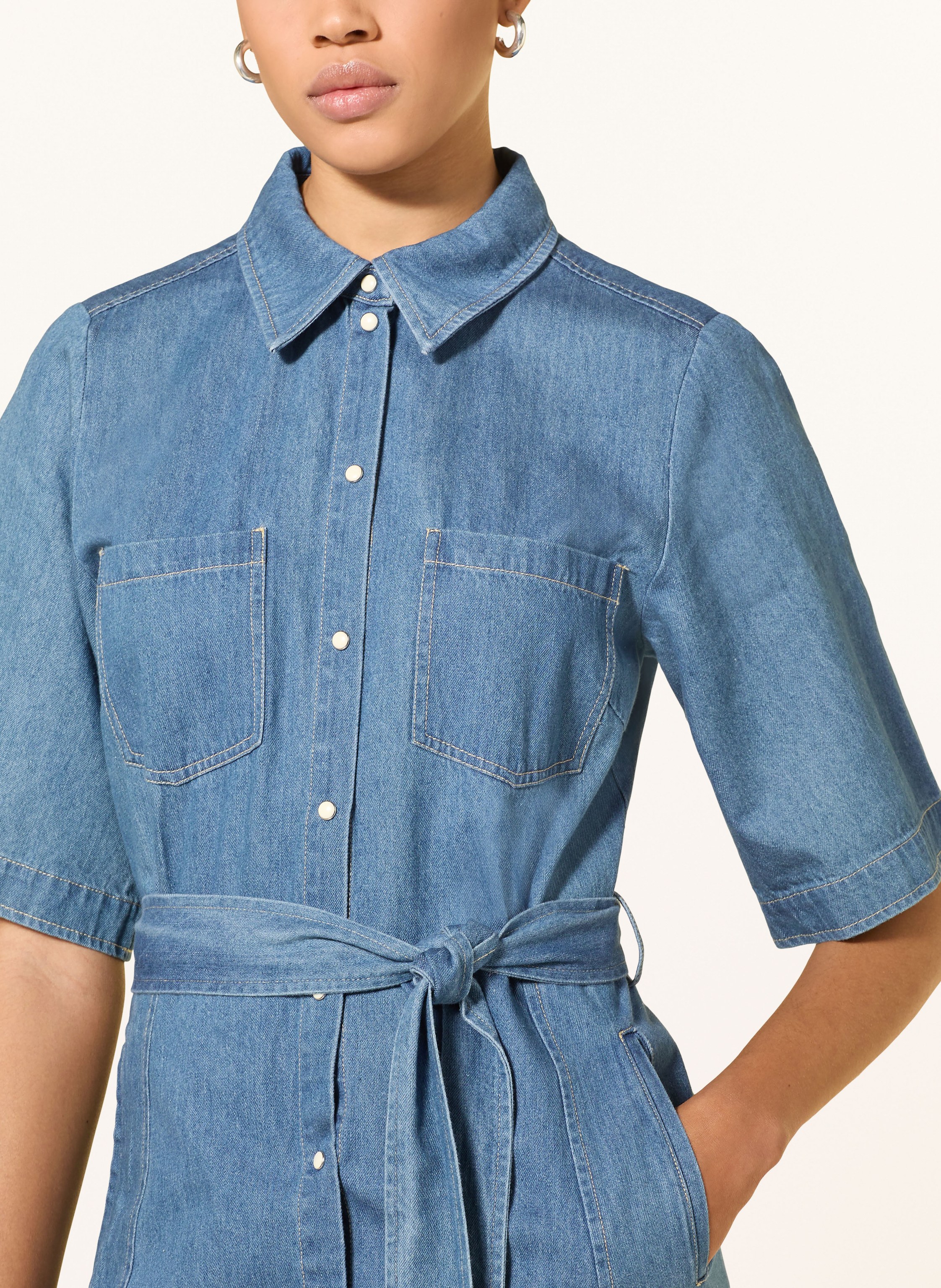 Thumbnail - Part Two Jeanskleid Amapw blau