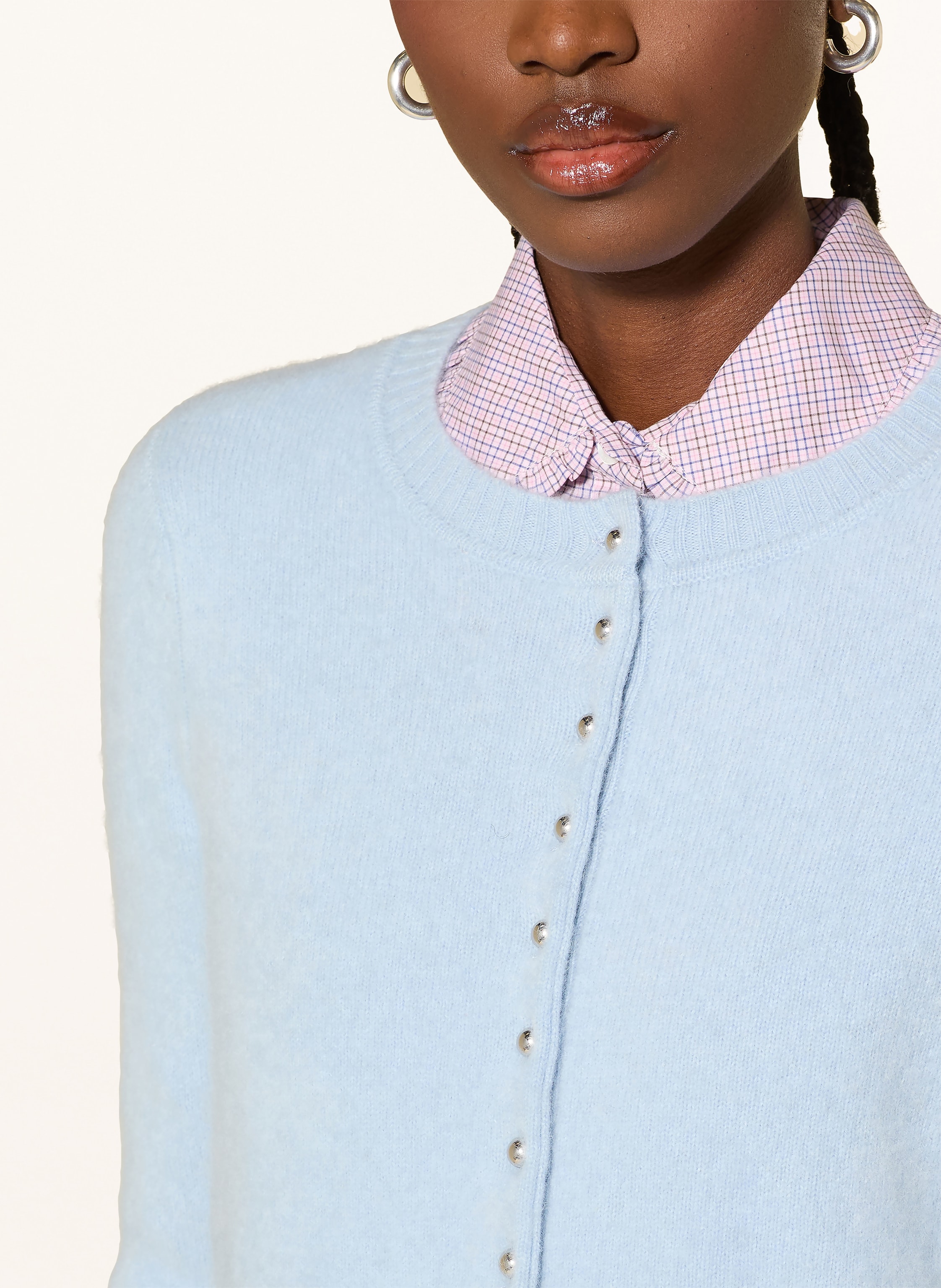 Thumbnail - Claudie Pierlot Strickjacke blau