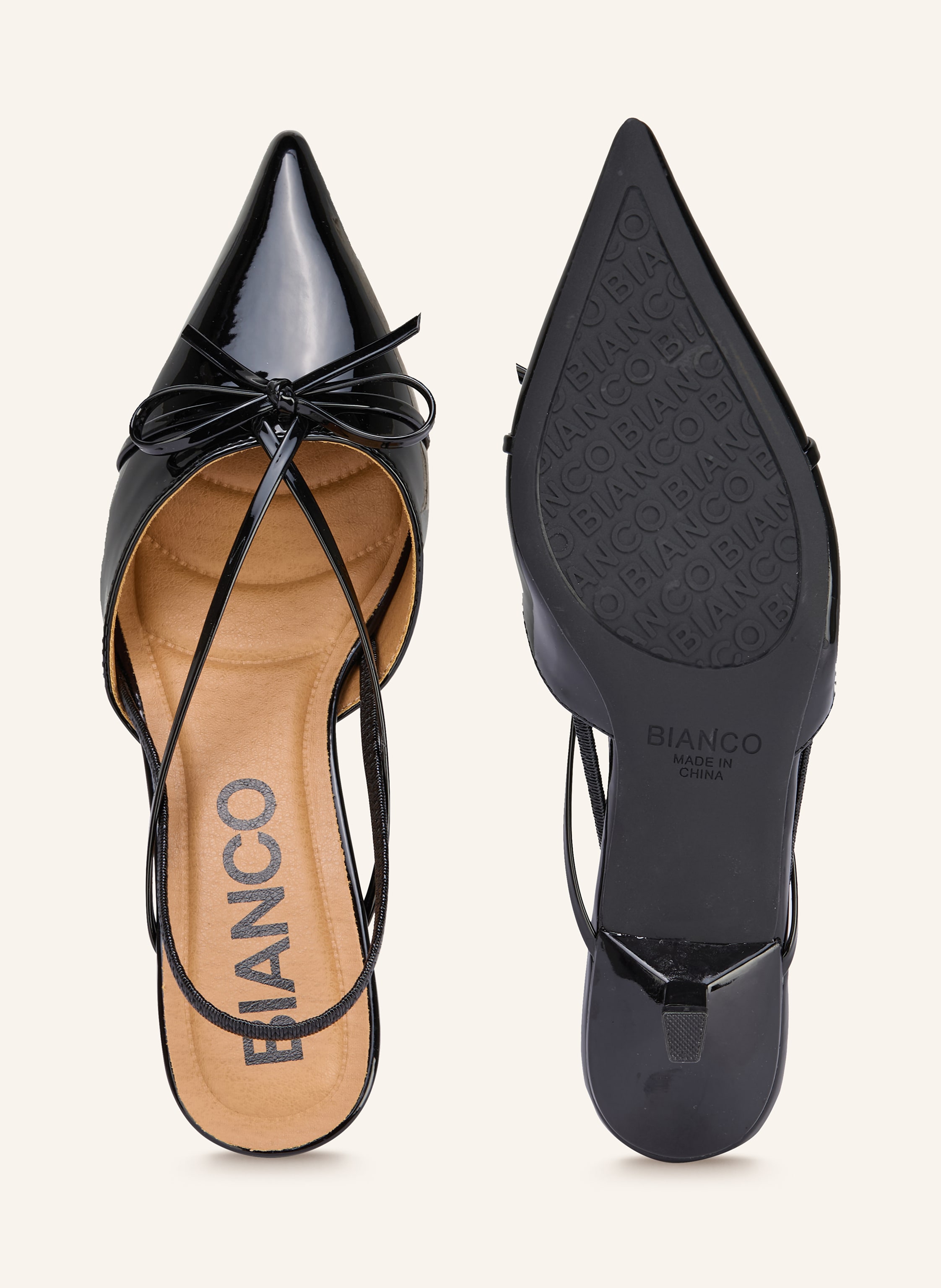 Thumbnail - Bianco Slingpumps schwarz