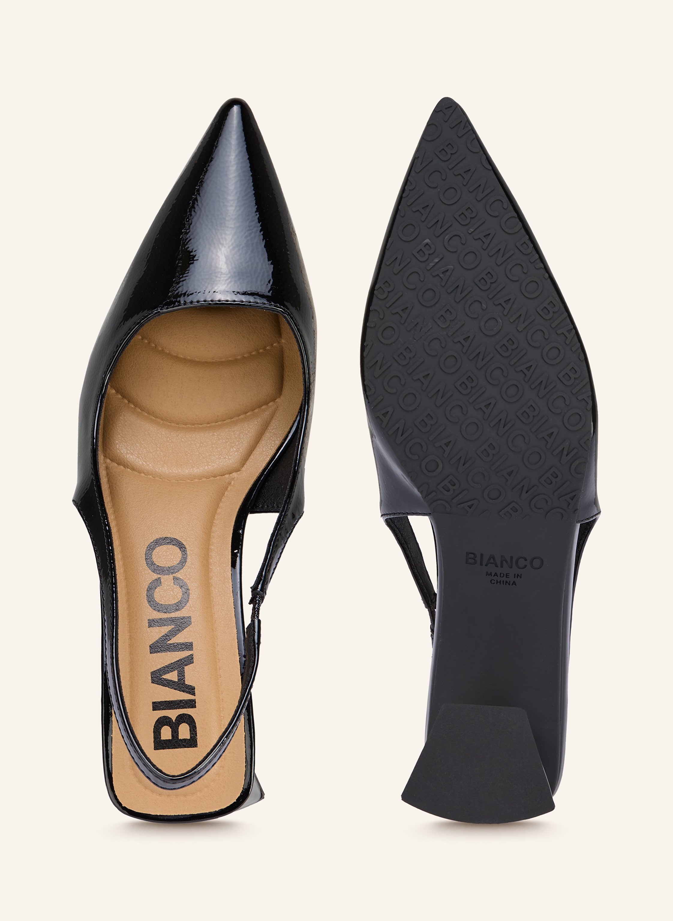 Thumbnail - Bianco Slingpumps schwarz