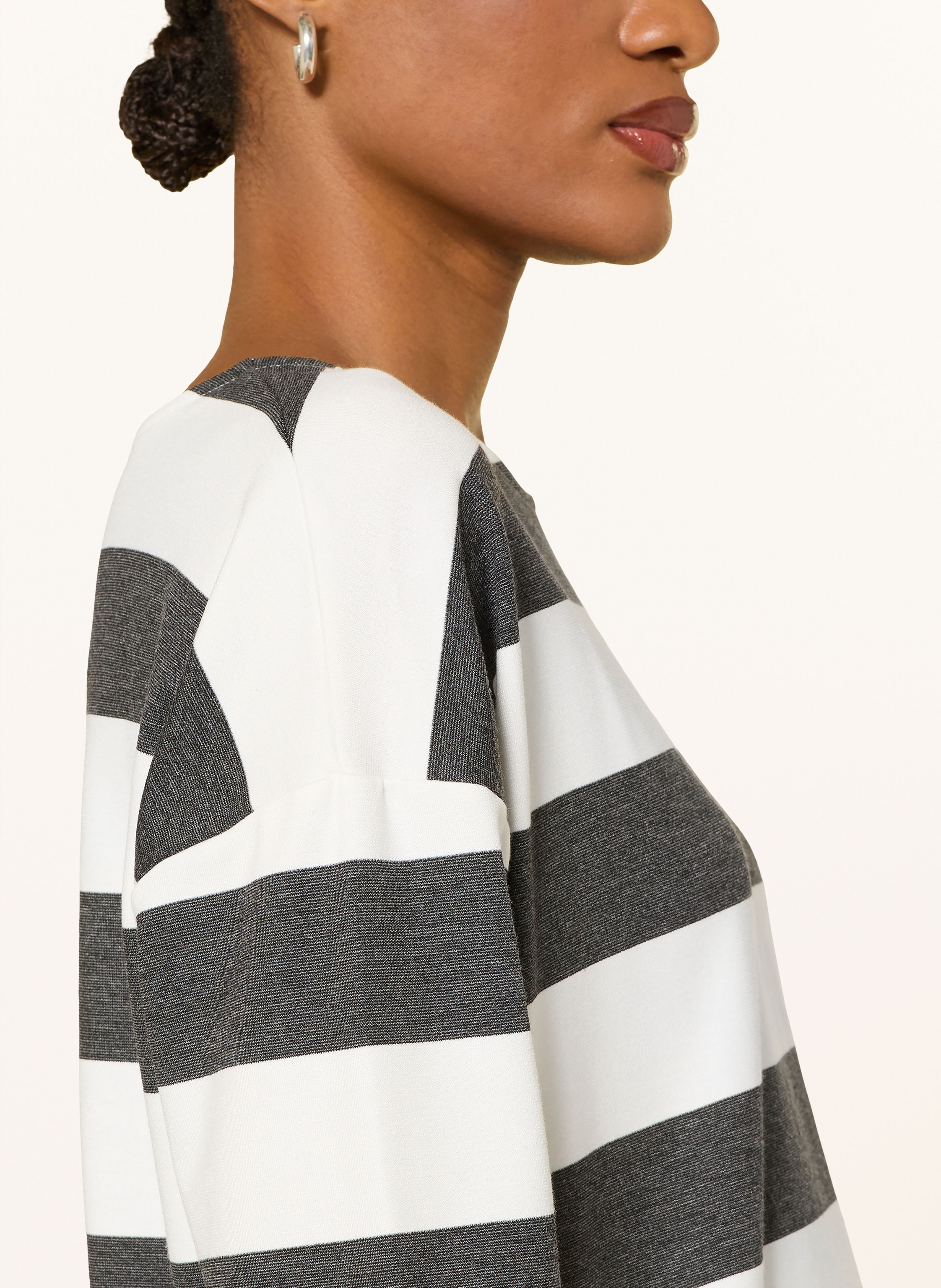 Thumbnail - Lilienfels Shirt Mit 3/4-Arm grau