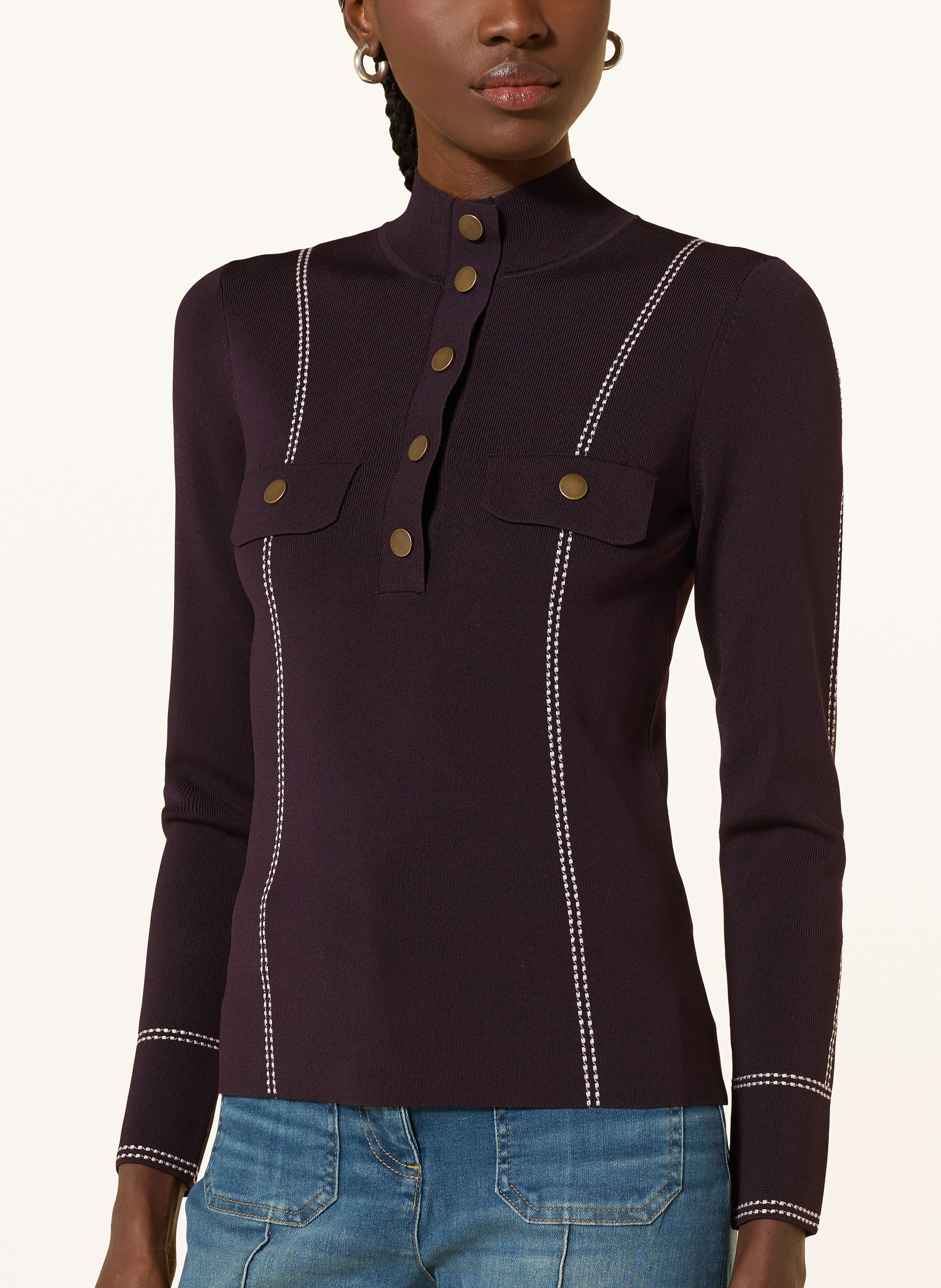 Thumbnail - Reiss Longsleeve Eva rot