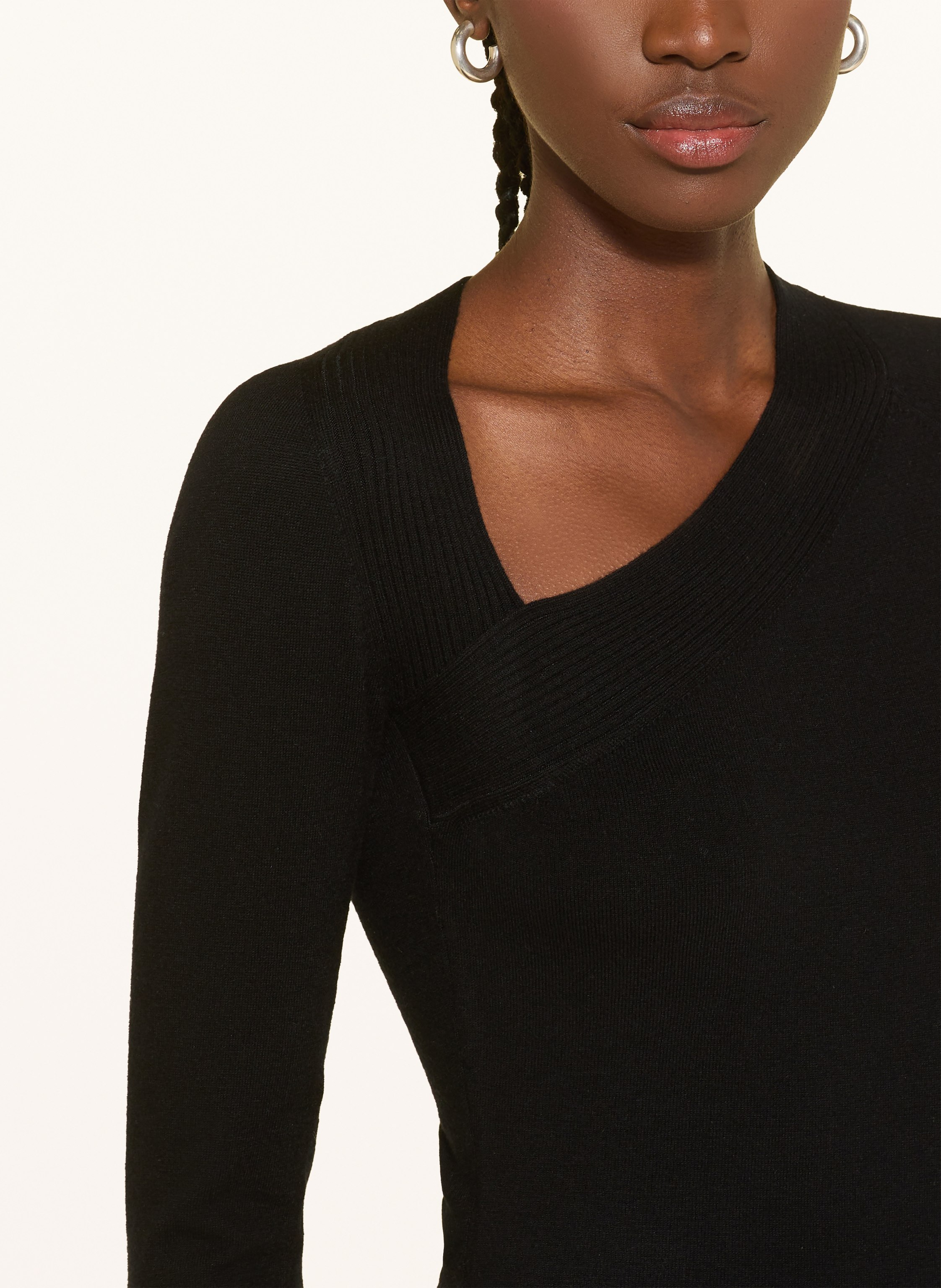 Thumbnail - Reiss Longsleeve Zoie schwarz