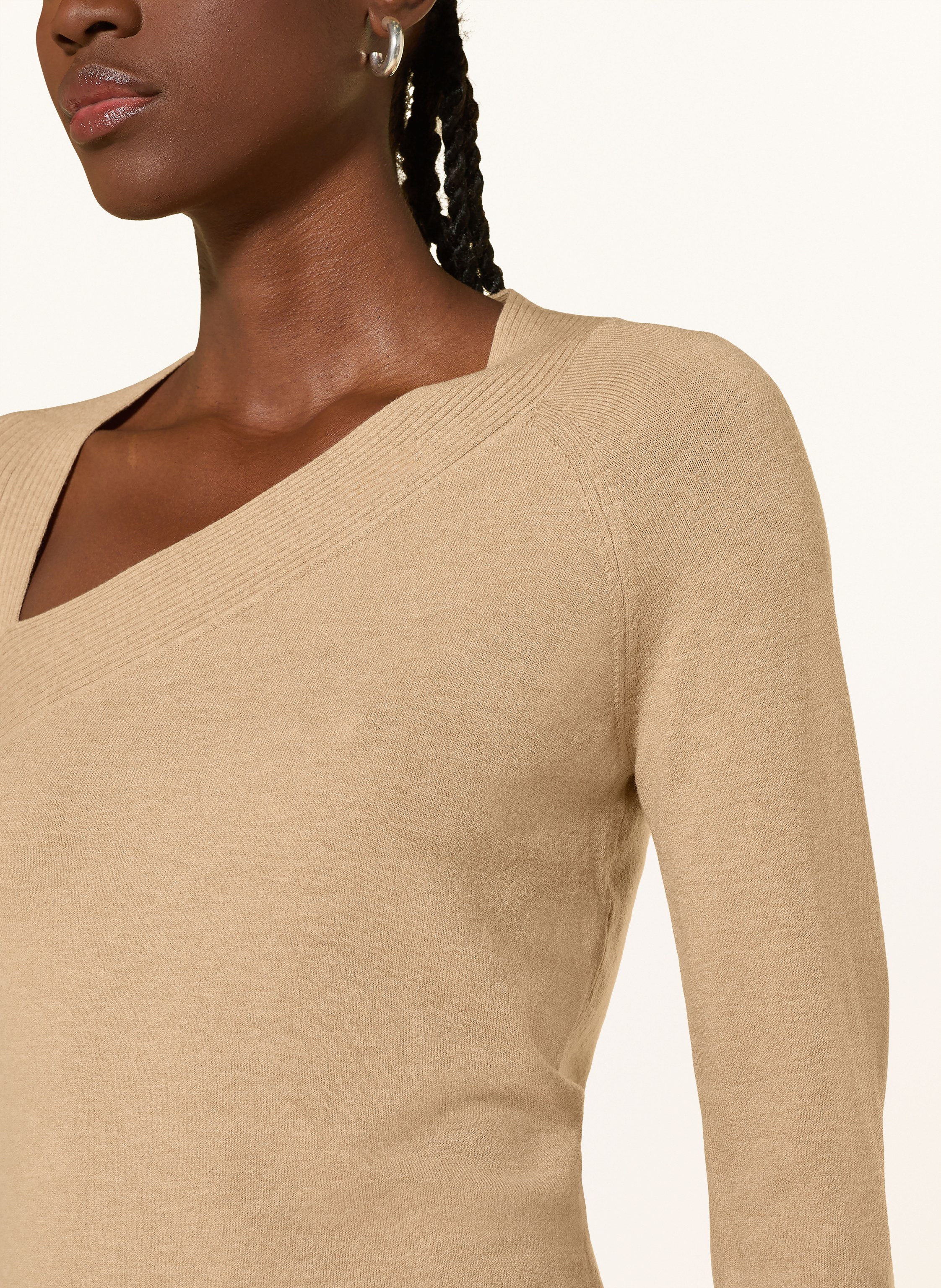 Thumbnail - Reiss Longsleeve Zoie braun