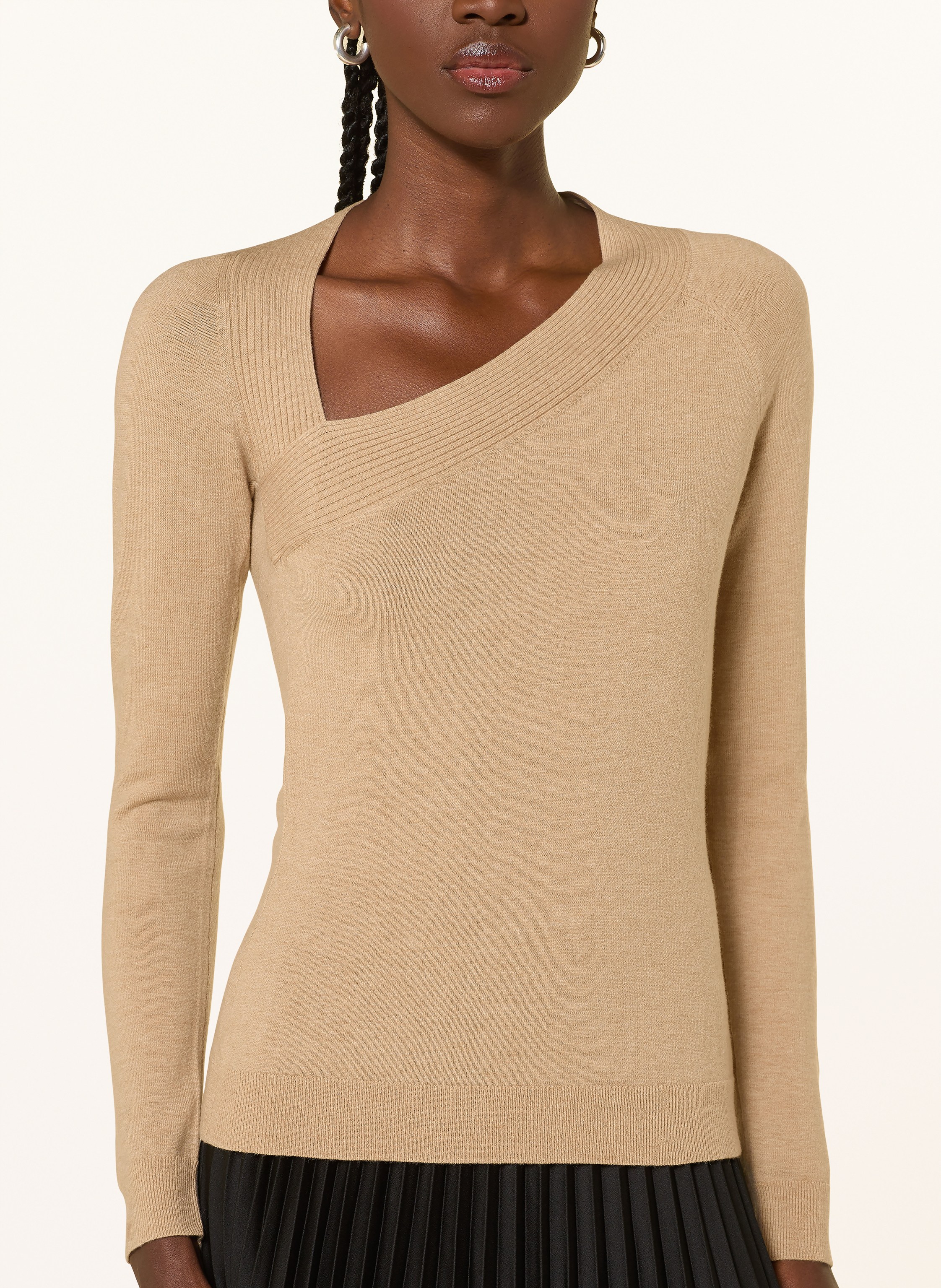Thumbnail - Reiss Longsleeve Zoie braun