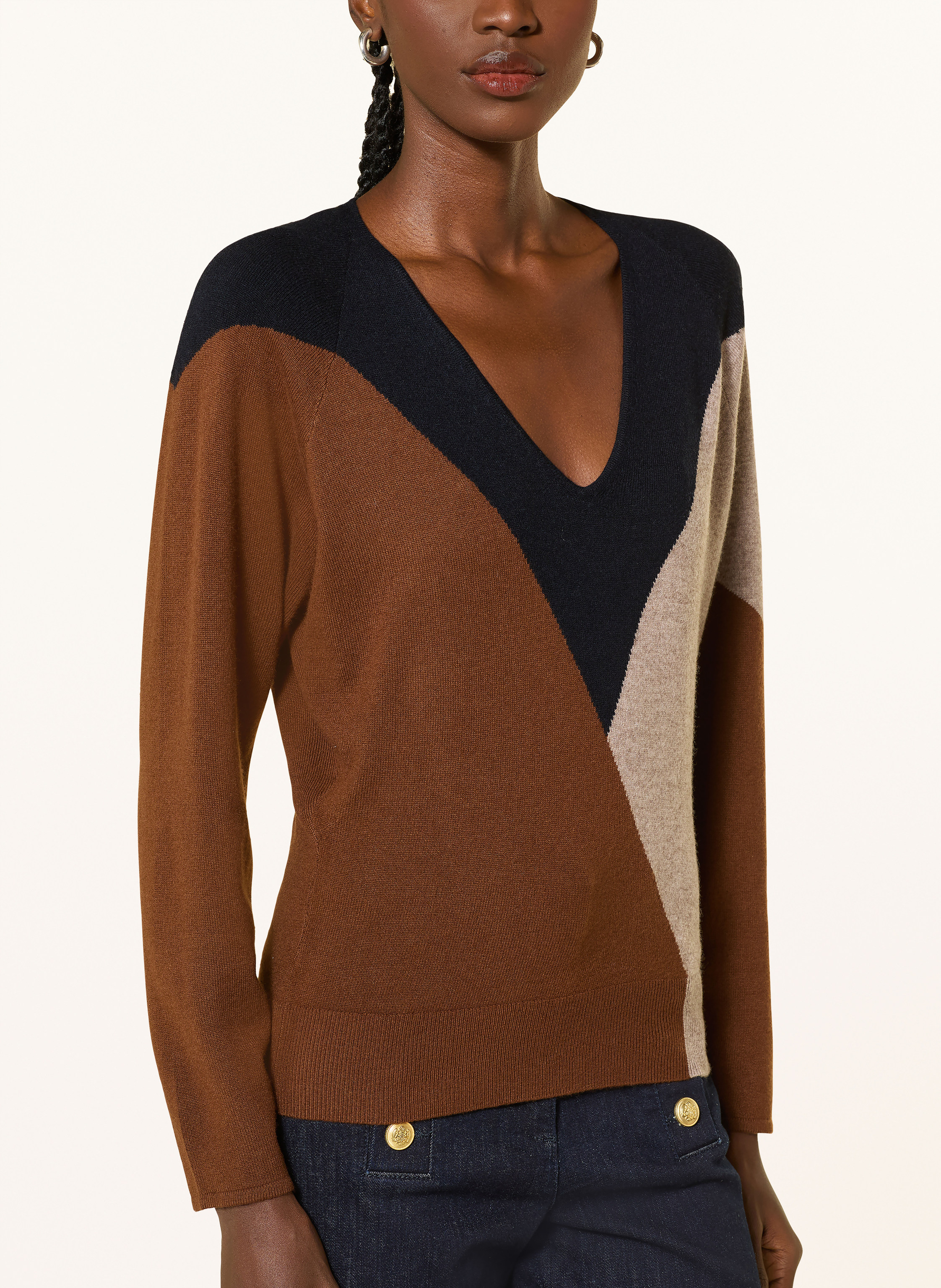 Thumbnail - Reiss Pullover June braun