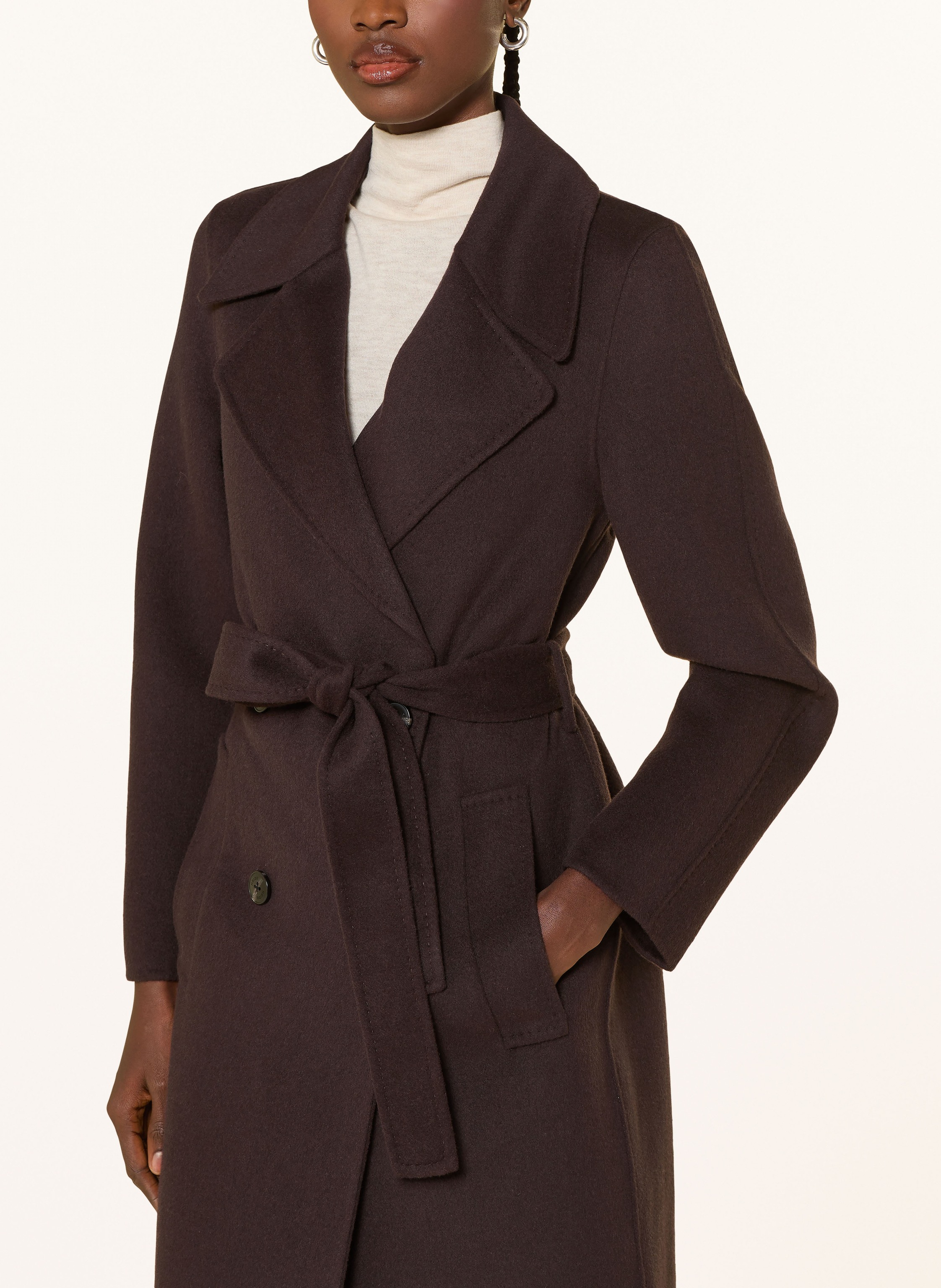 Thumbnail - Reiss Mantel Rene braun