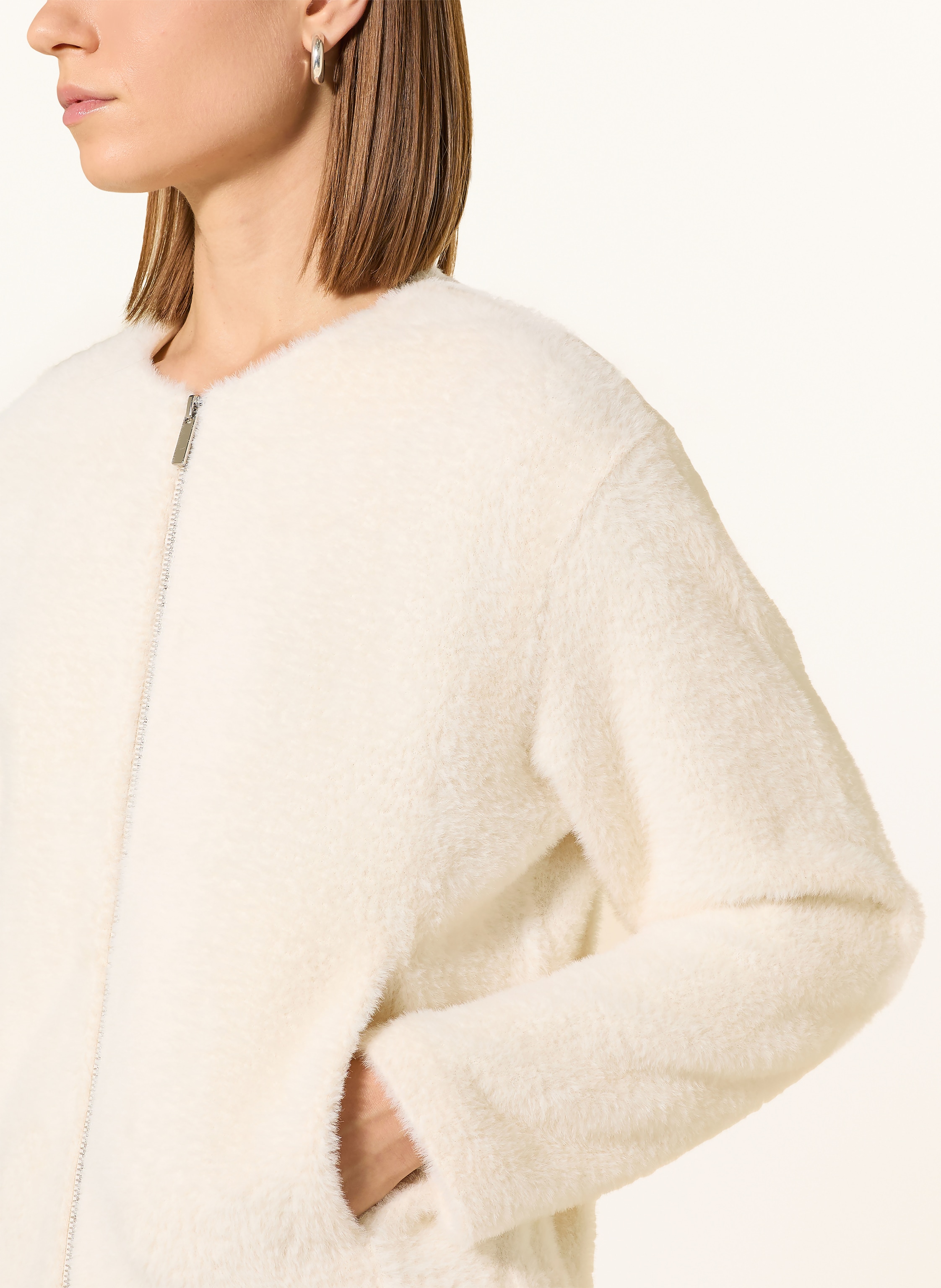 Thumbnail - Someday Kunstfell-Jacke Umayan weiss
