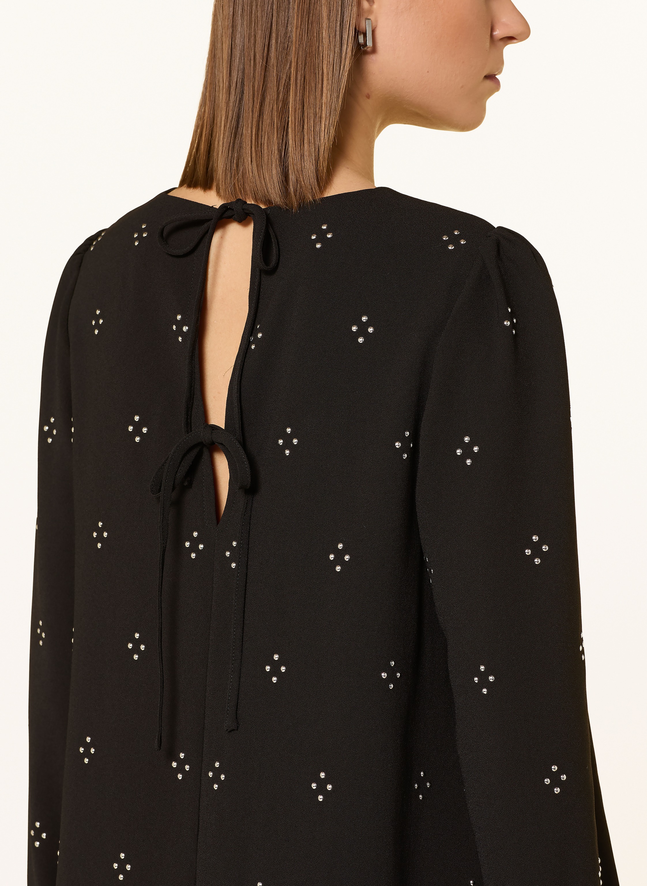 Thumbnail - Phase Eight Kleid Lucia Mit Nieten schwarz