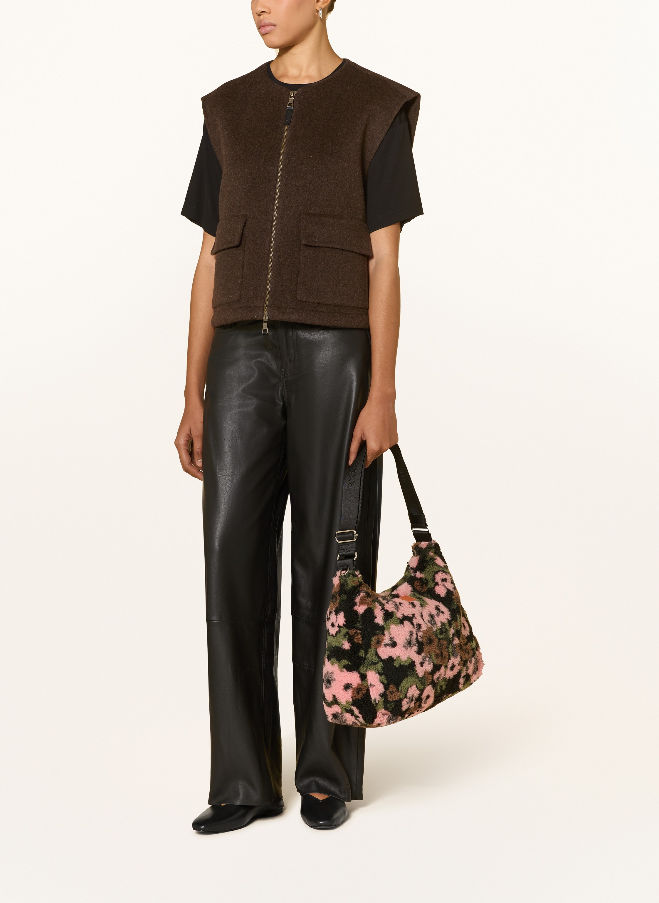 Thumbnail - Wouf Schultertasche Margot schwarz