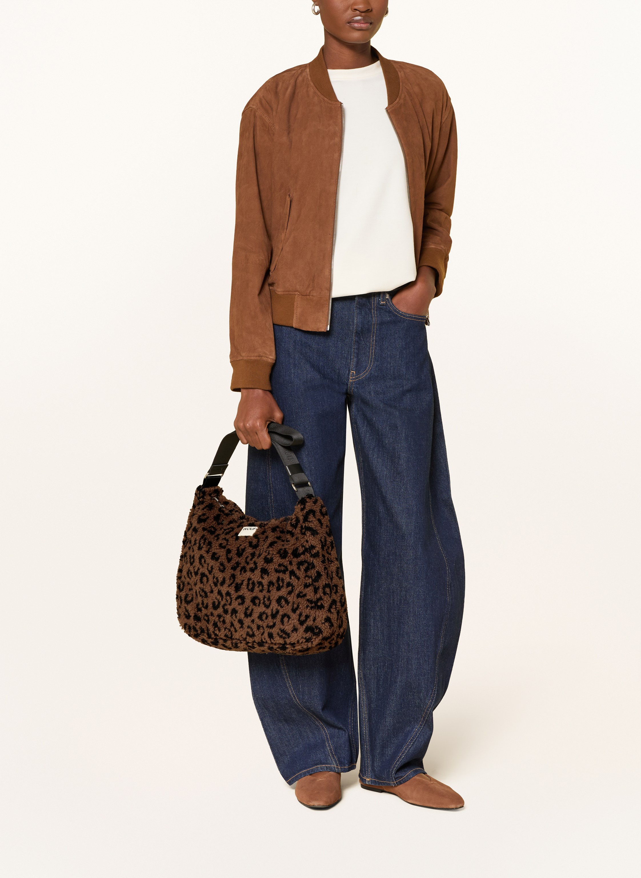 Thumbnail - Wouf Schultertasche Simona braun