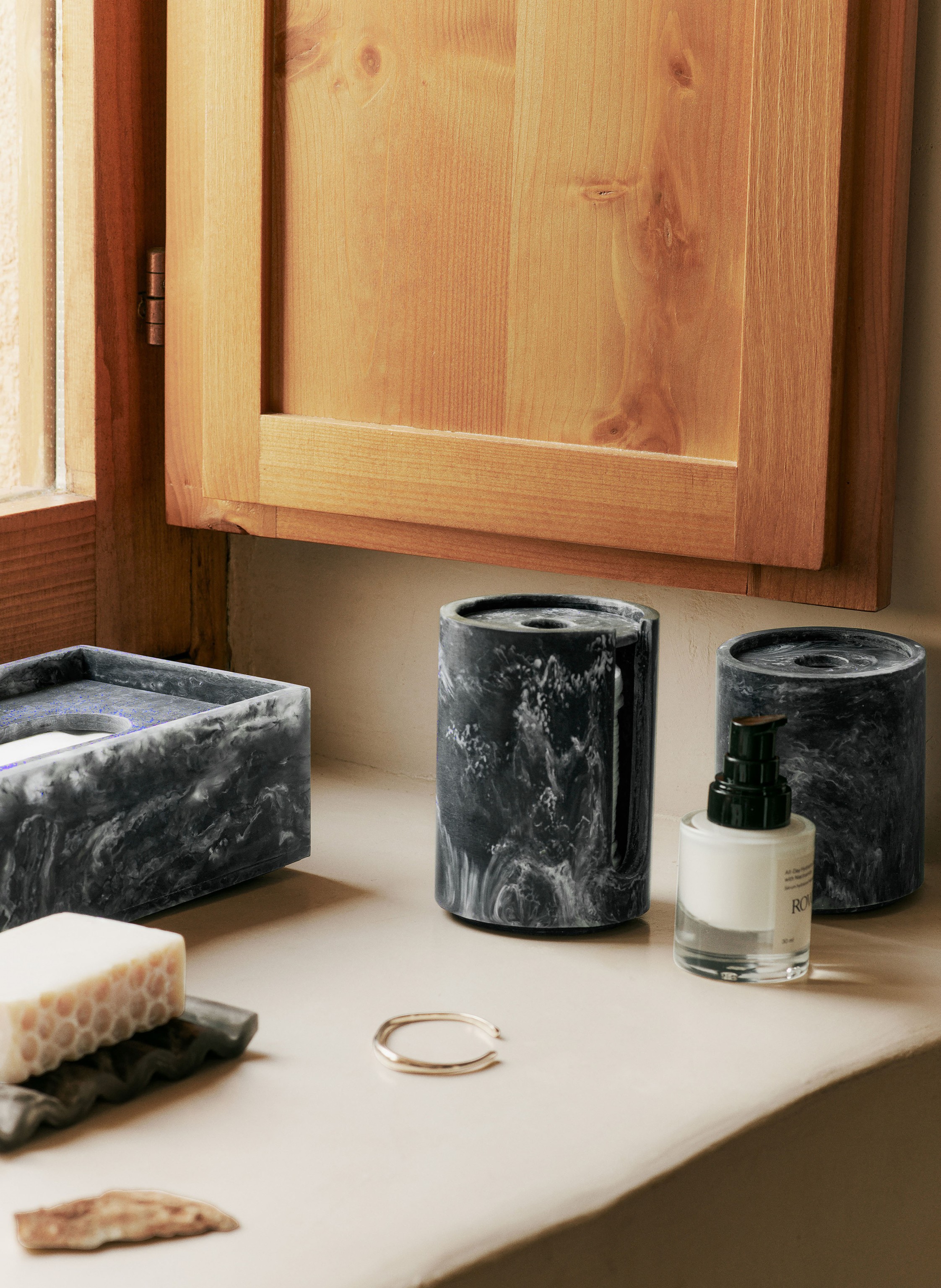 Thumbnail - Ferm Living Aufbewahrungsbox Mist grau