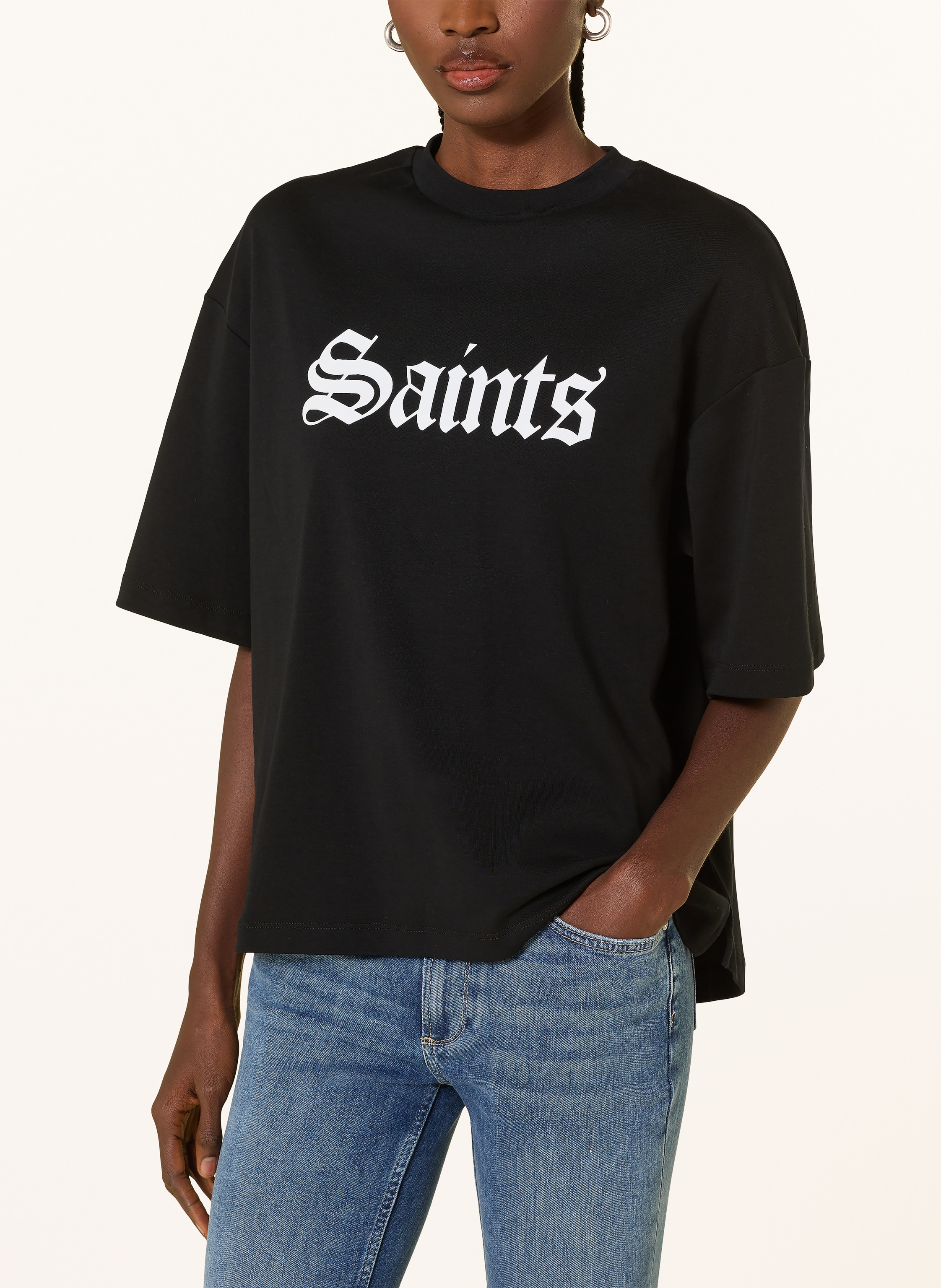 Thumbnail - Allsaints T-Shirt Saint Amelie schwarz