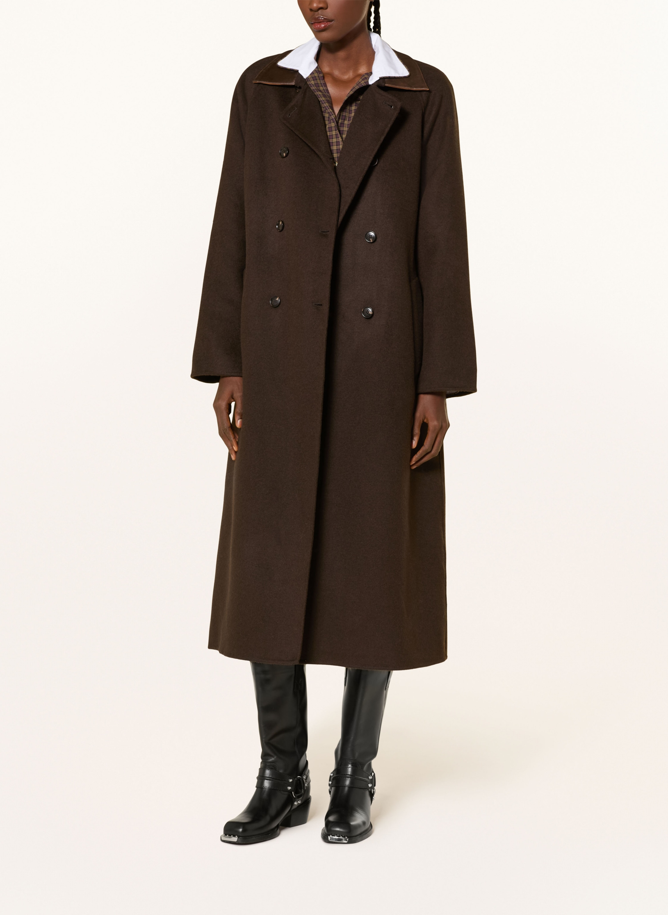 Thumbnail - Sandro Wollmantel braun