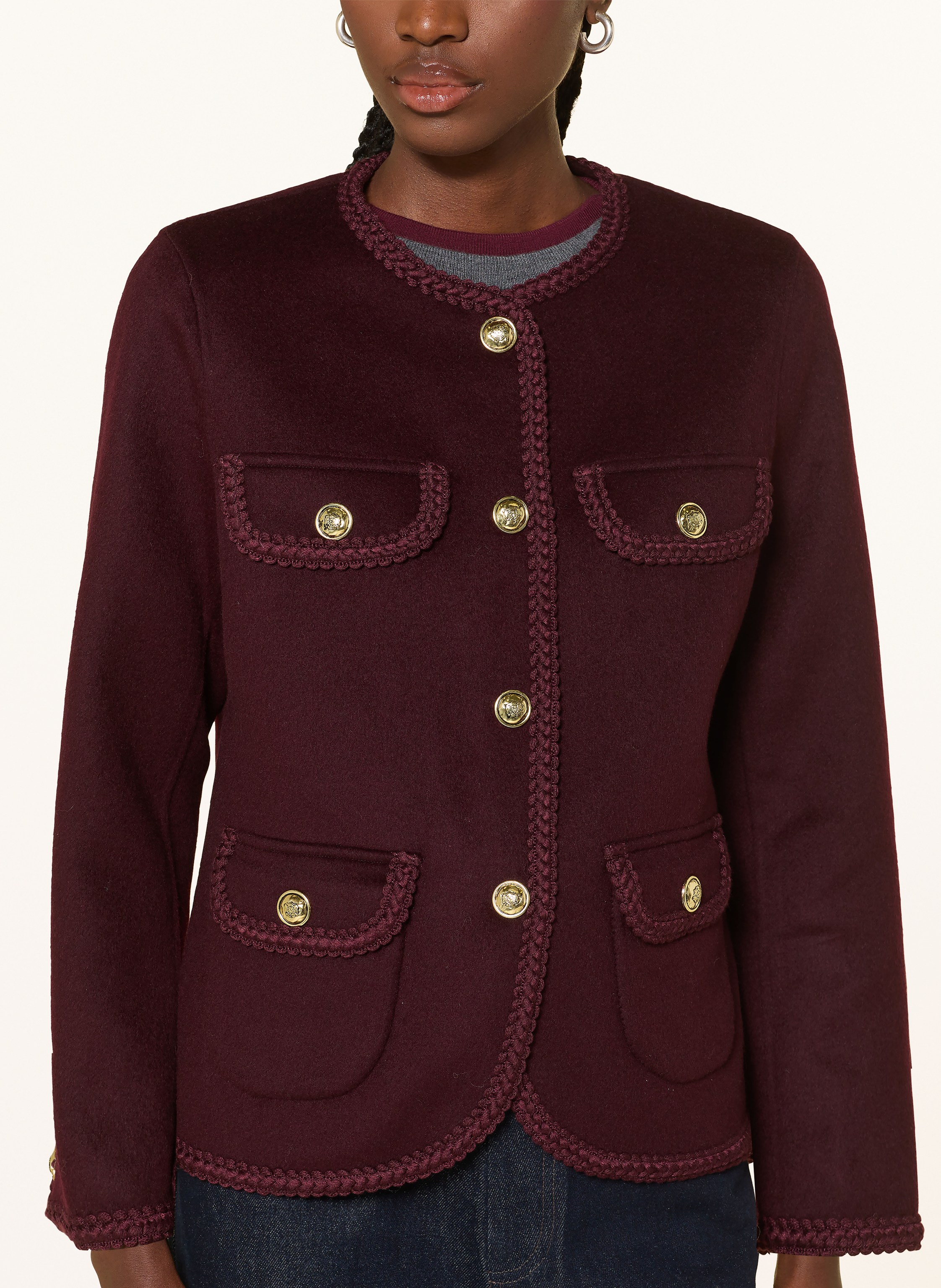 Thumbnail - Sandro Kastenjacke rot