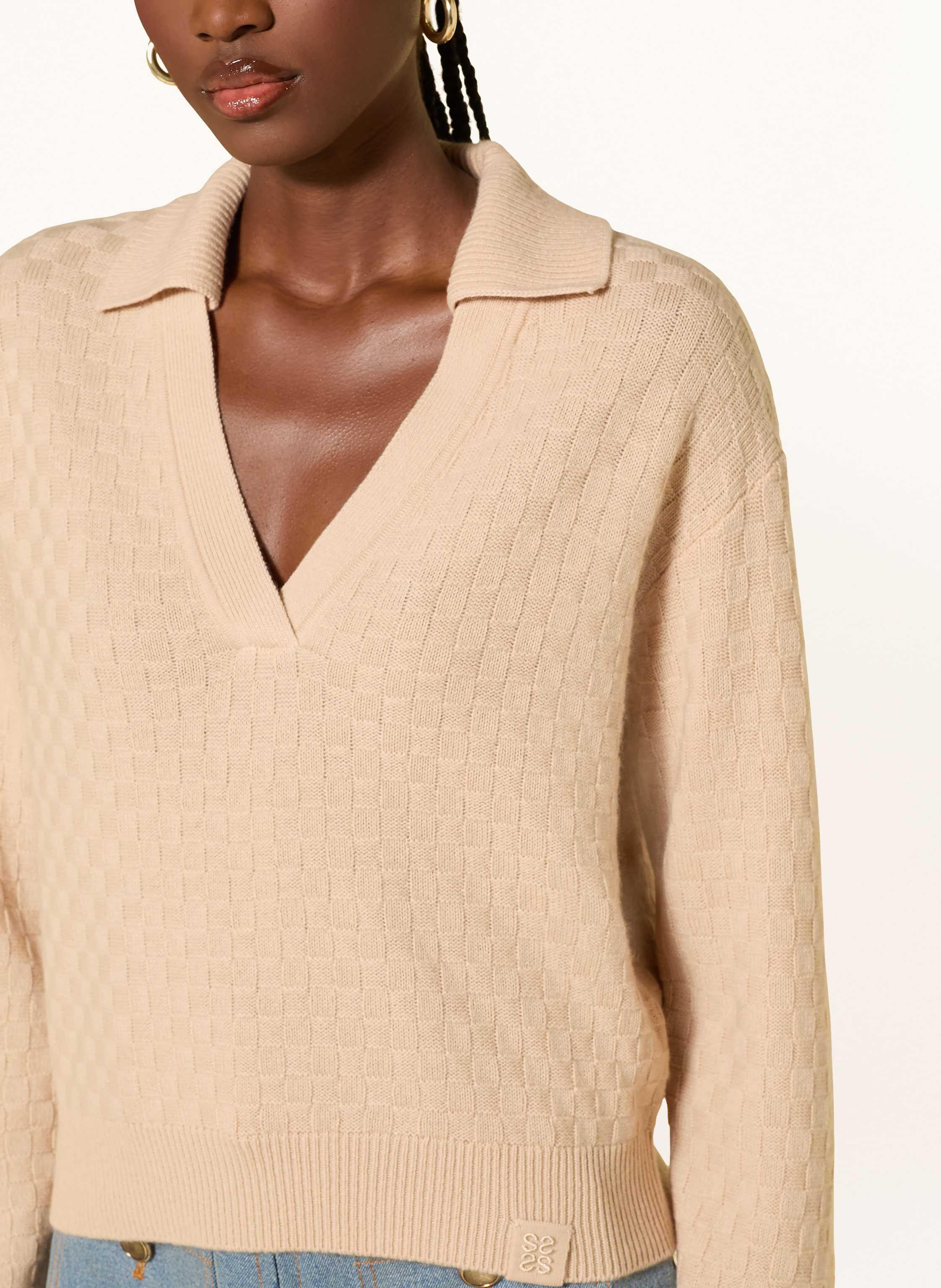 Thumbnail - Sandro Pullover beige