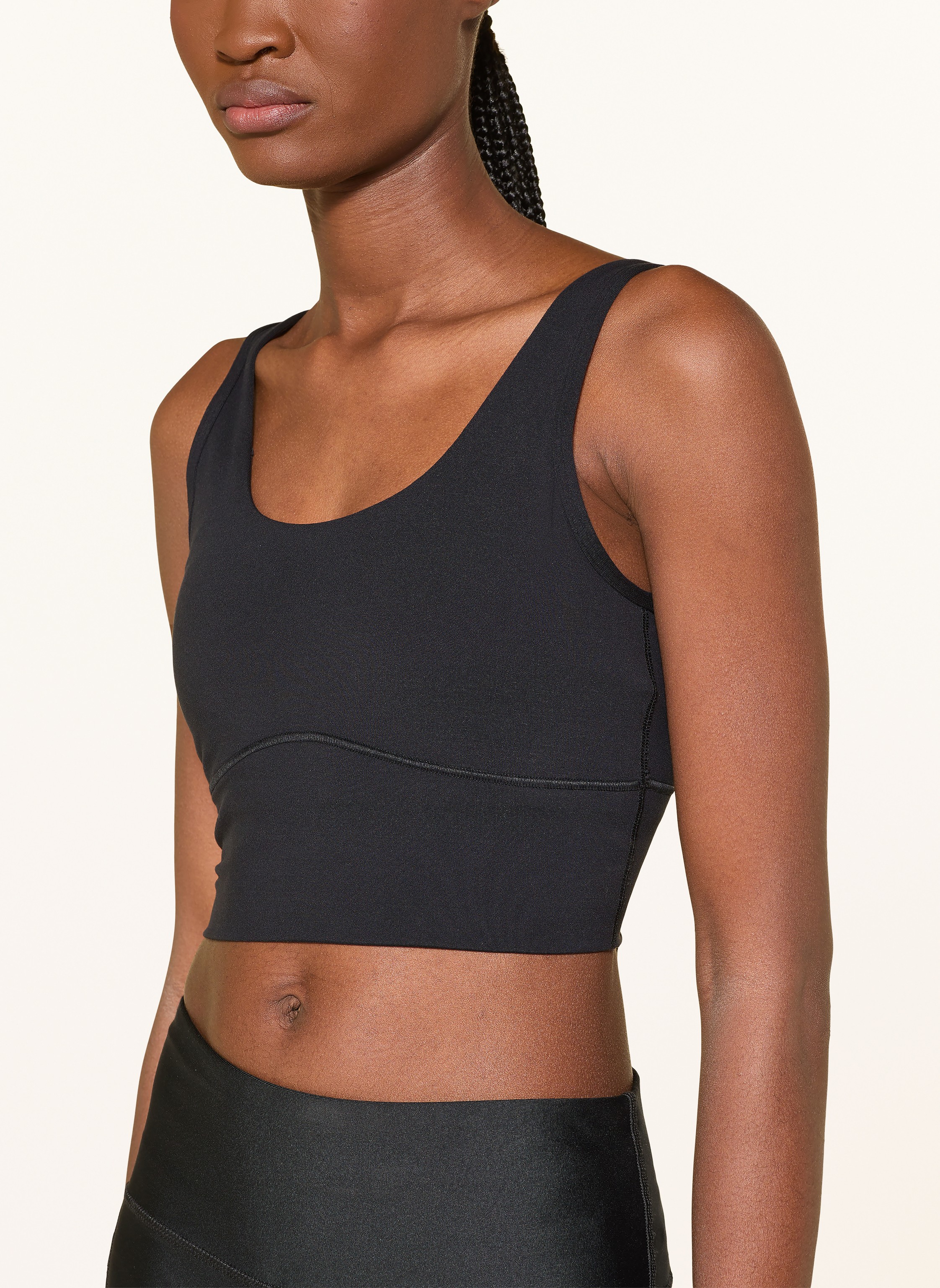Thumbnail - Under Armour Cropped-Top Meridian Fitted schwarz
