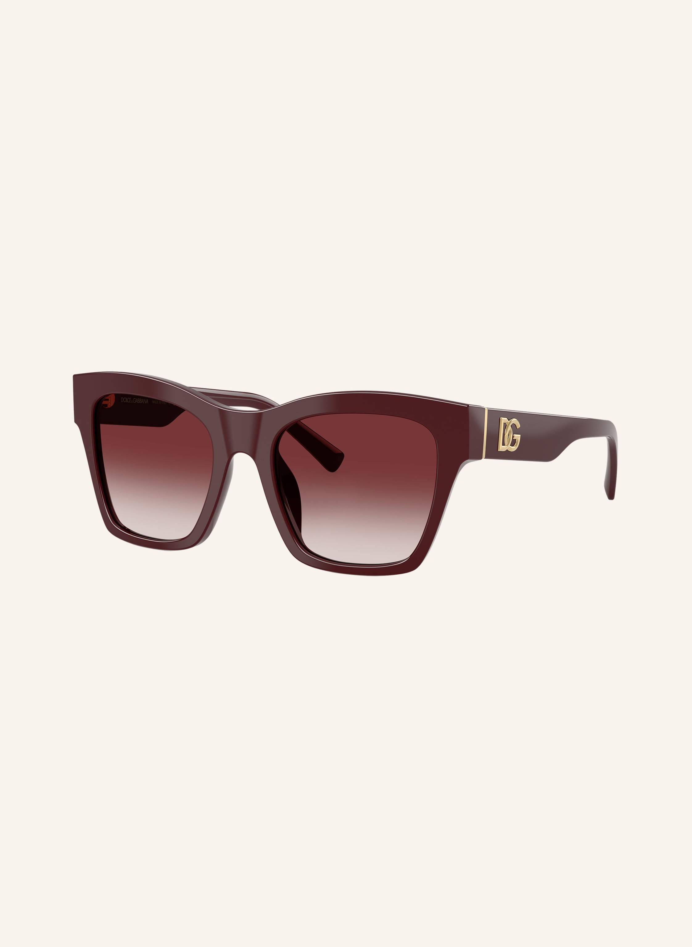 Dolce & Gabbana Dolce & Gabbana Sonnenbrille dg4512 rot in DUNKELROT/ ROT VERLAUF