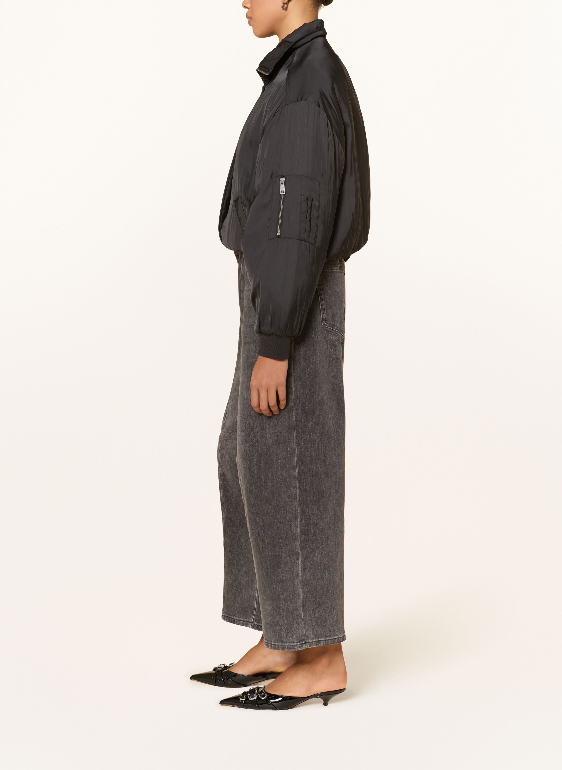 Thumbnail - Elias Rumelis Mom Jeans grau