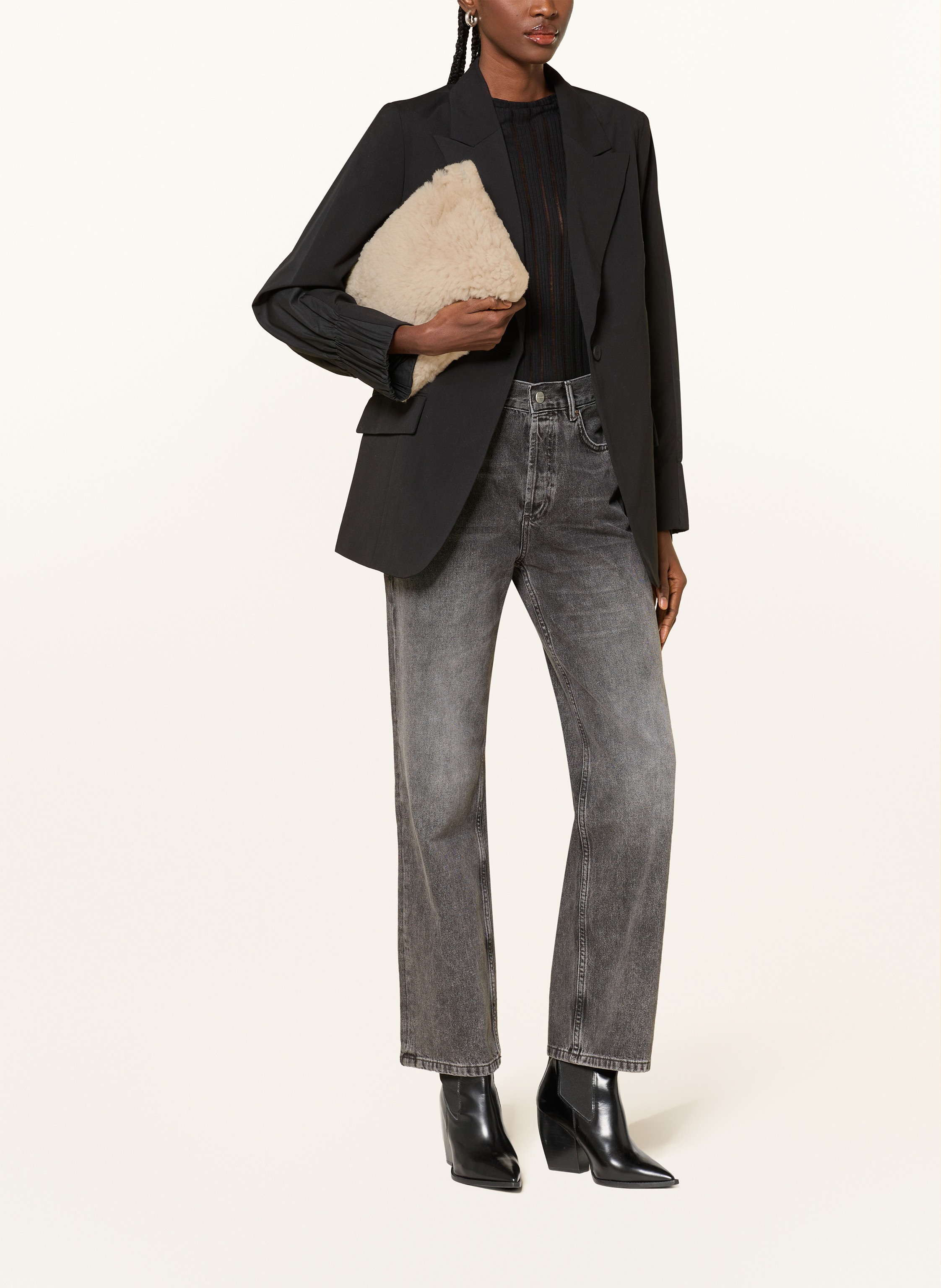 Thumbnail - Allsaints Clutch Bettina beige