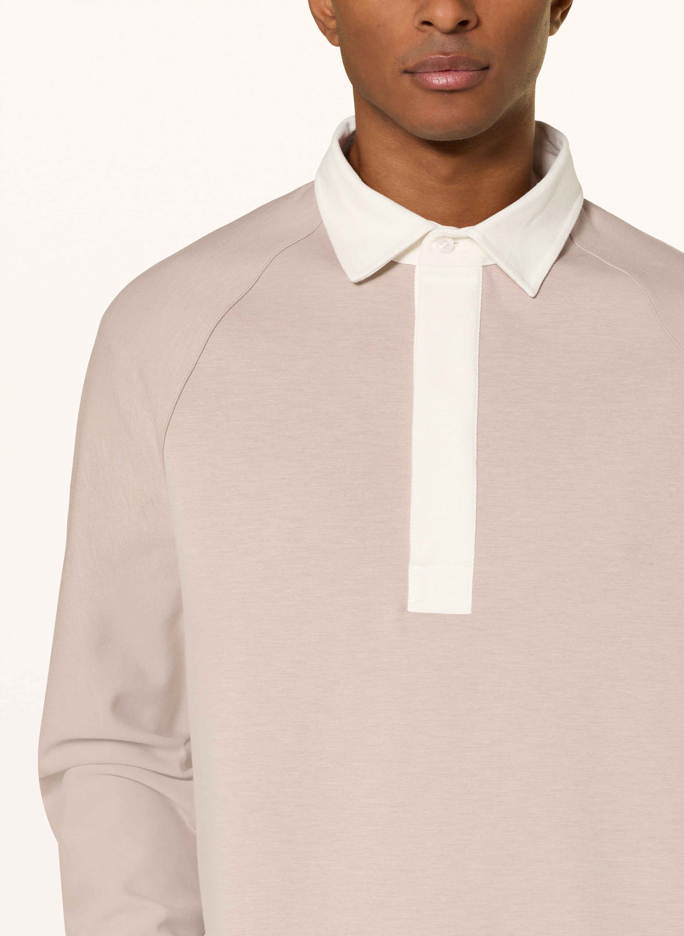 Thumbnail - Reiss Rugbyshirt Thurloe rosa