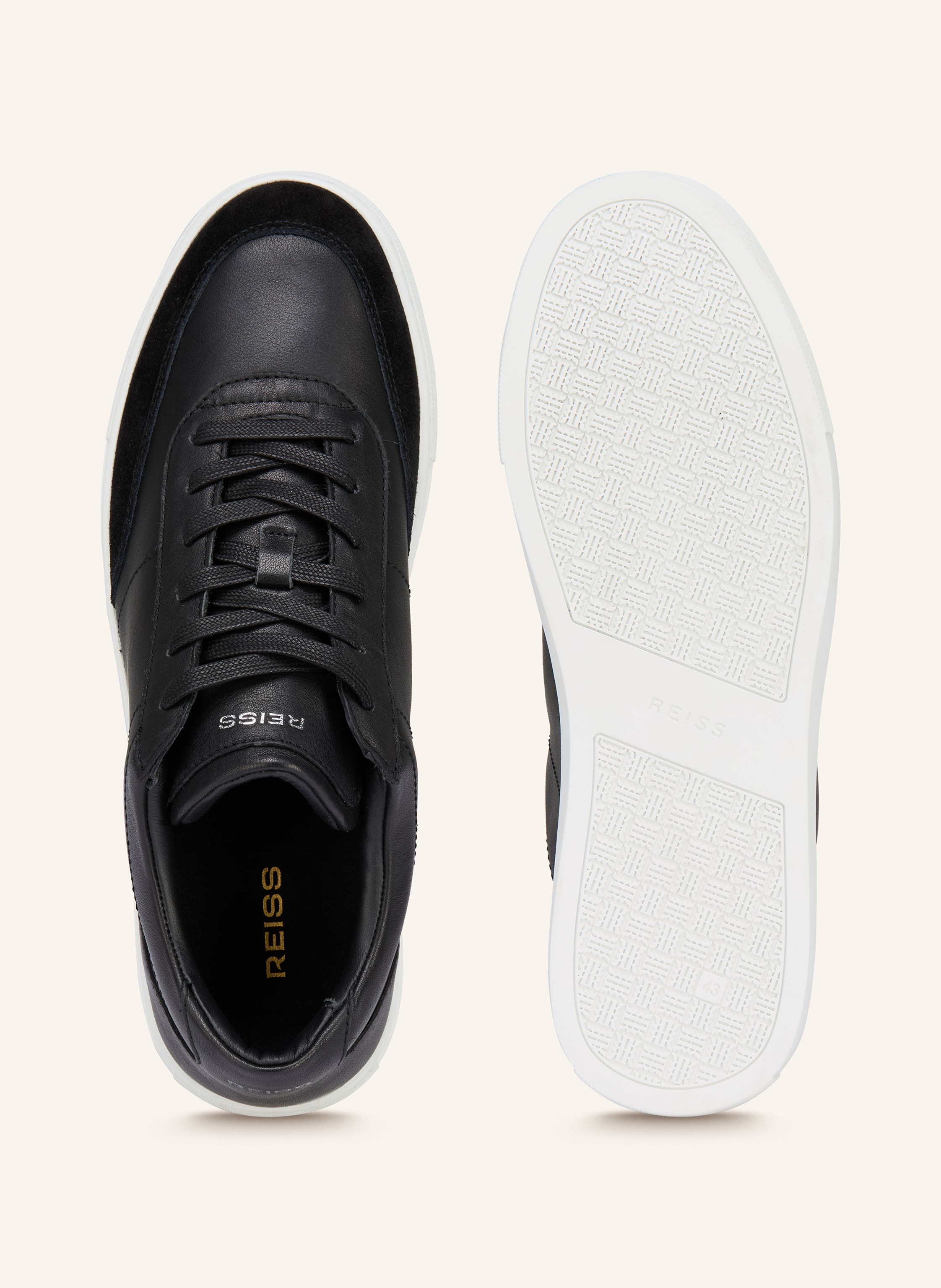 Thumbnail - Reiss Sneaker Finton weiss