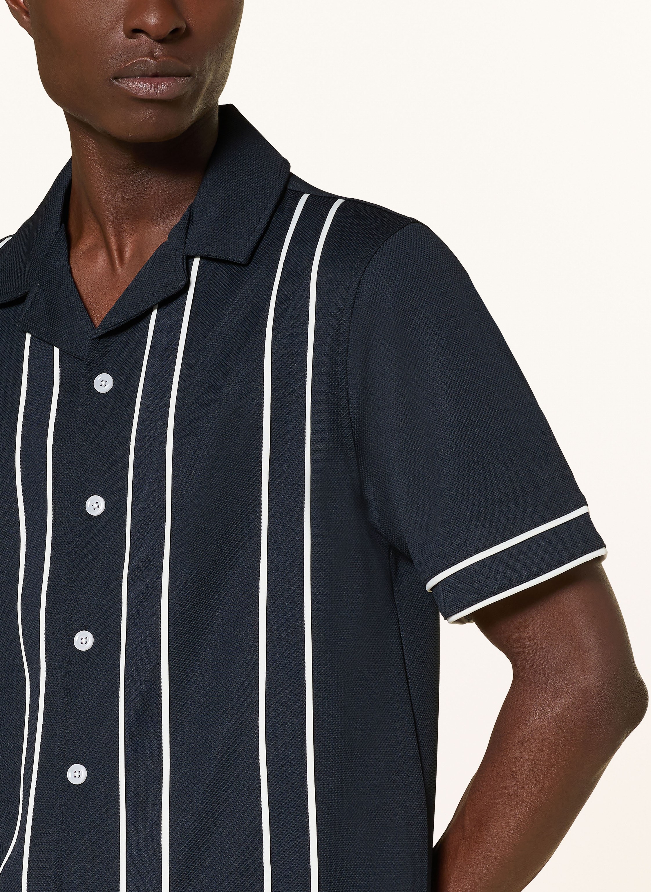 Thumbnail - Reiss Resorthemd Sander Regular Fit blau