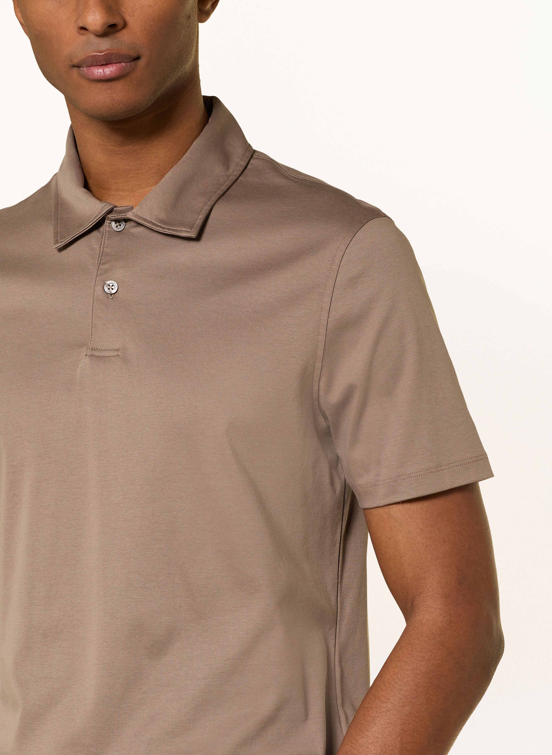 Thumbnail - Reiss Jersey-Poloshirt Earl braun
