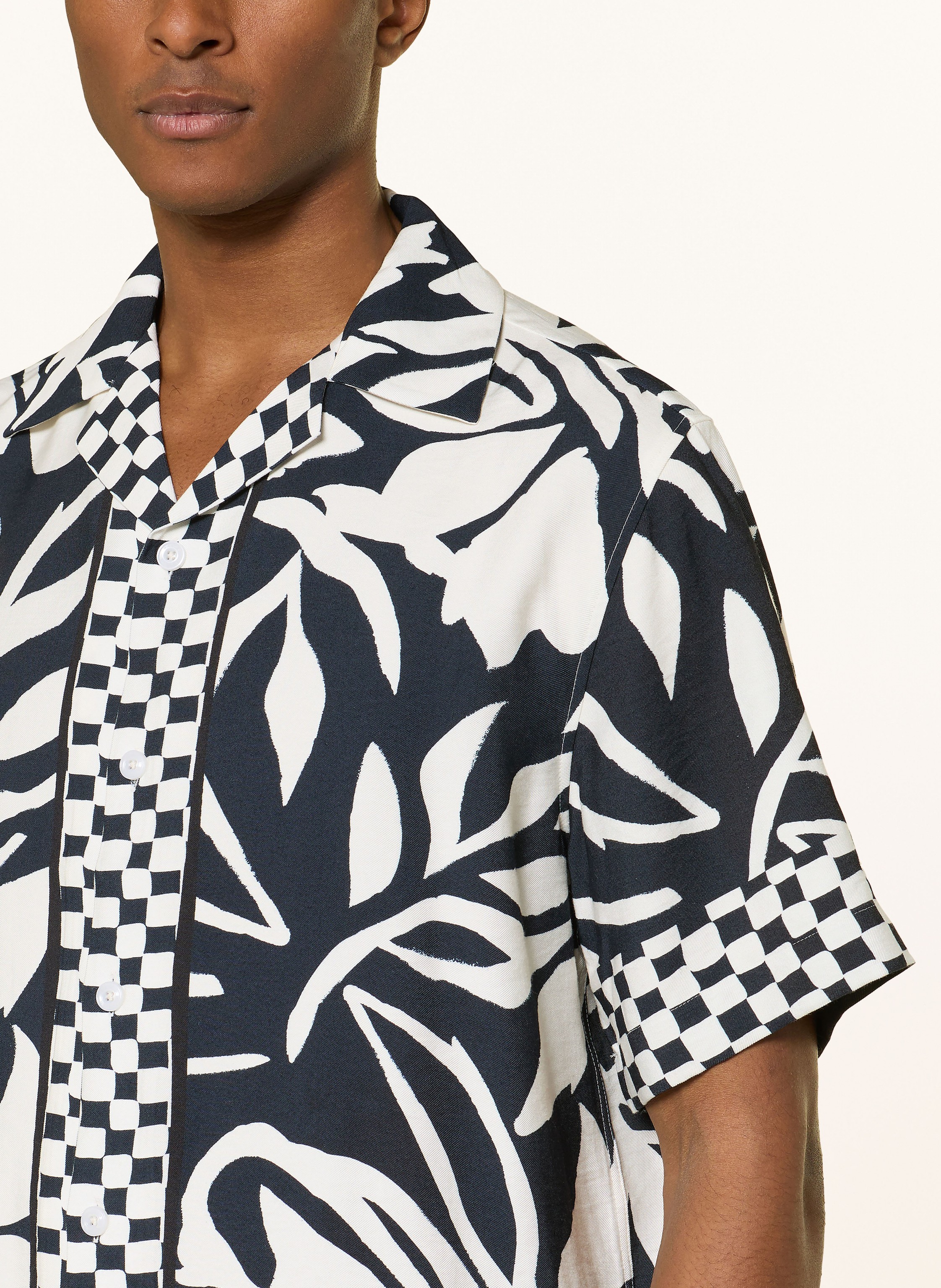 Thumbnail - Reiss Resorthemd Beattie Relaxed Fit blau