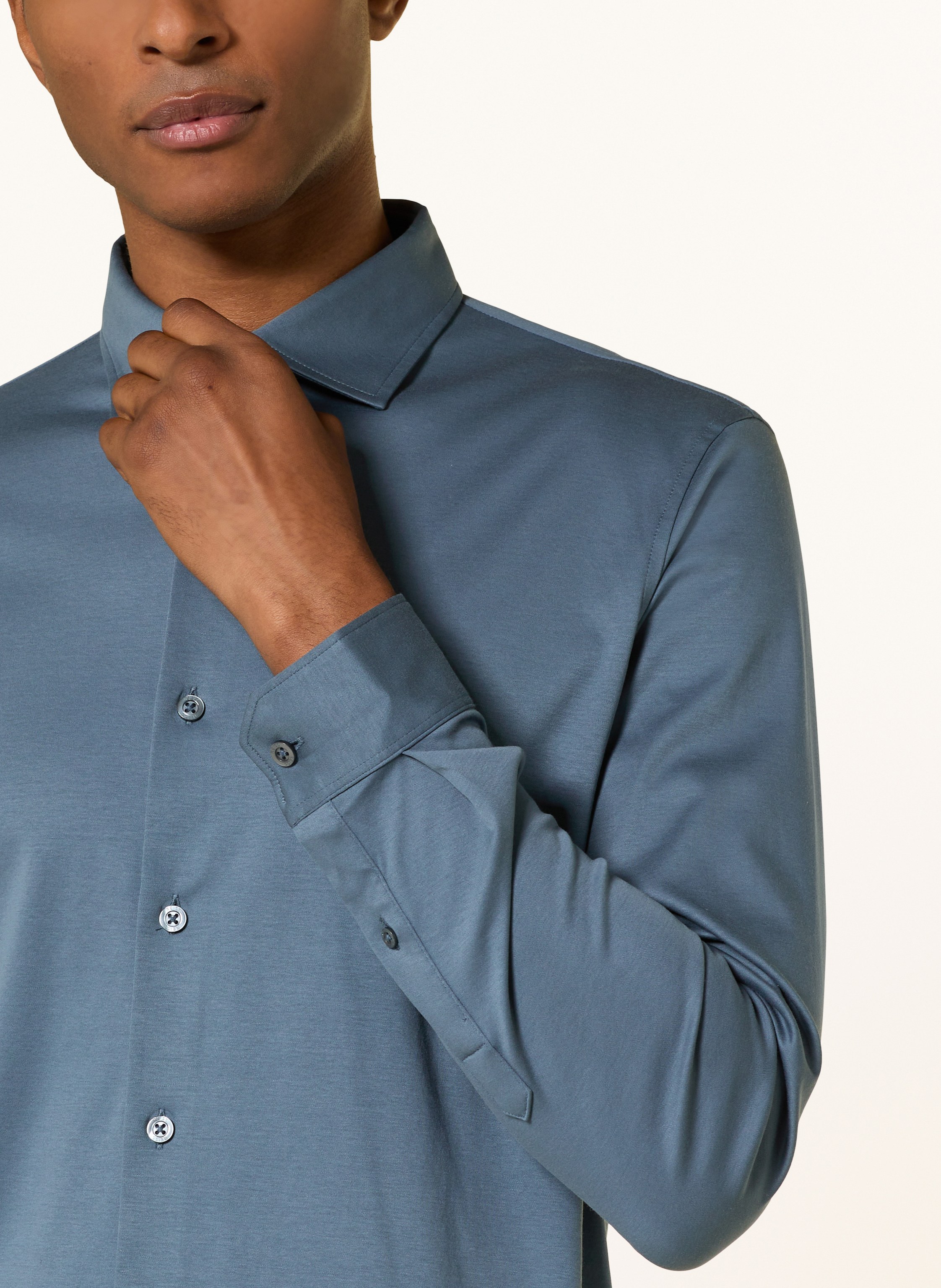 Thumbnail - Reiss Hemd Duke Slim Fit blau