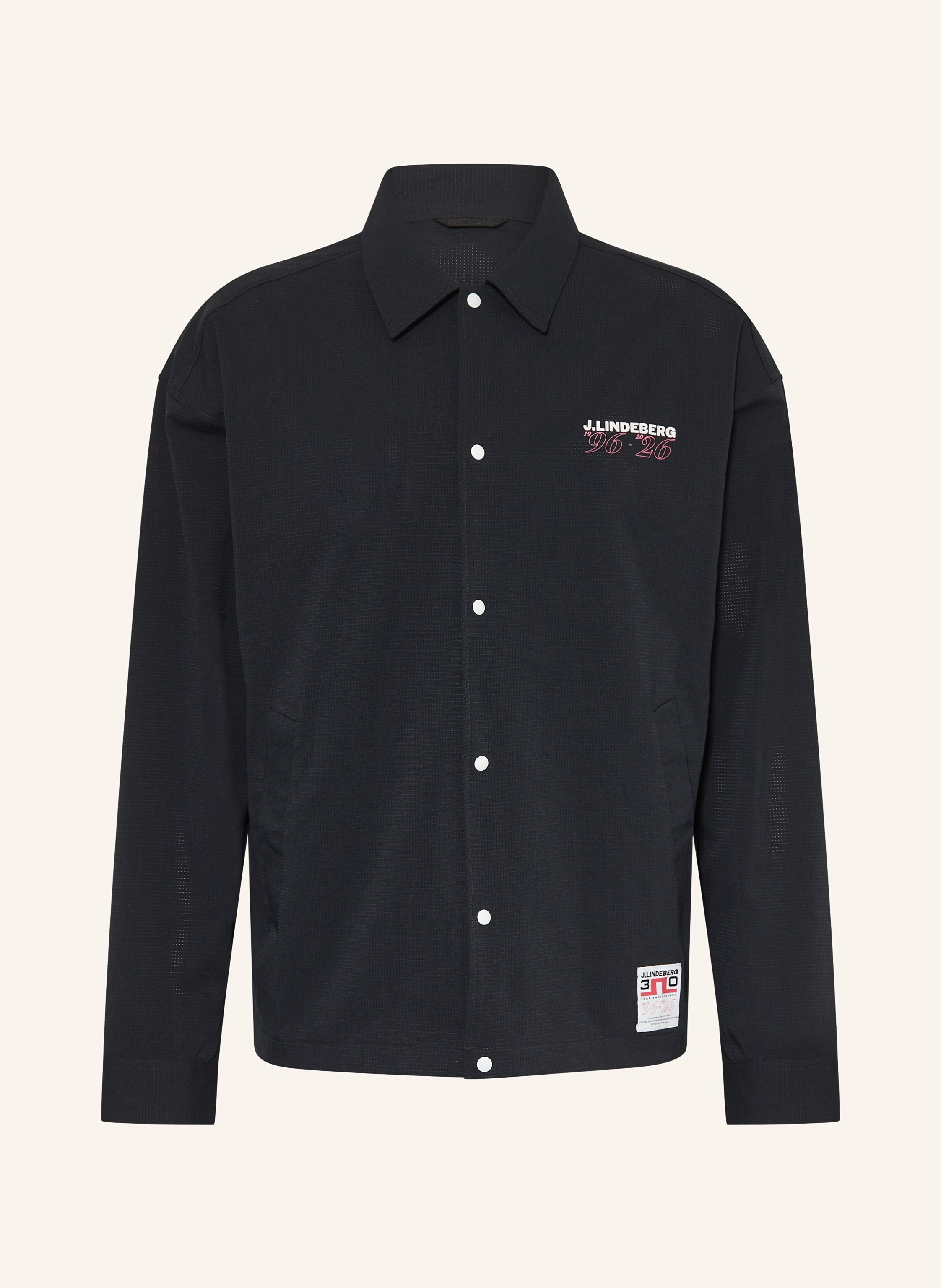 J.Lindeberg Overshirt schwarz