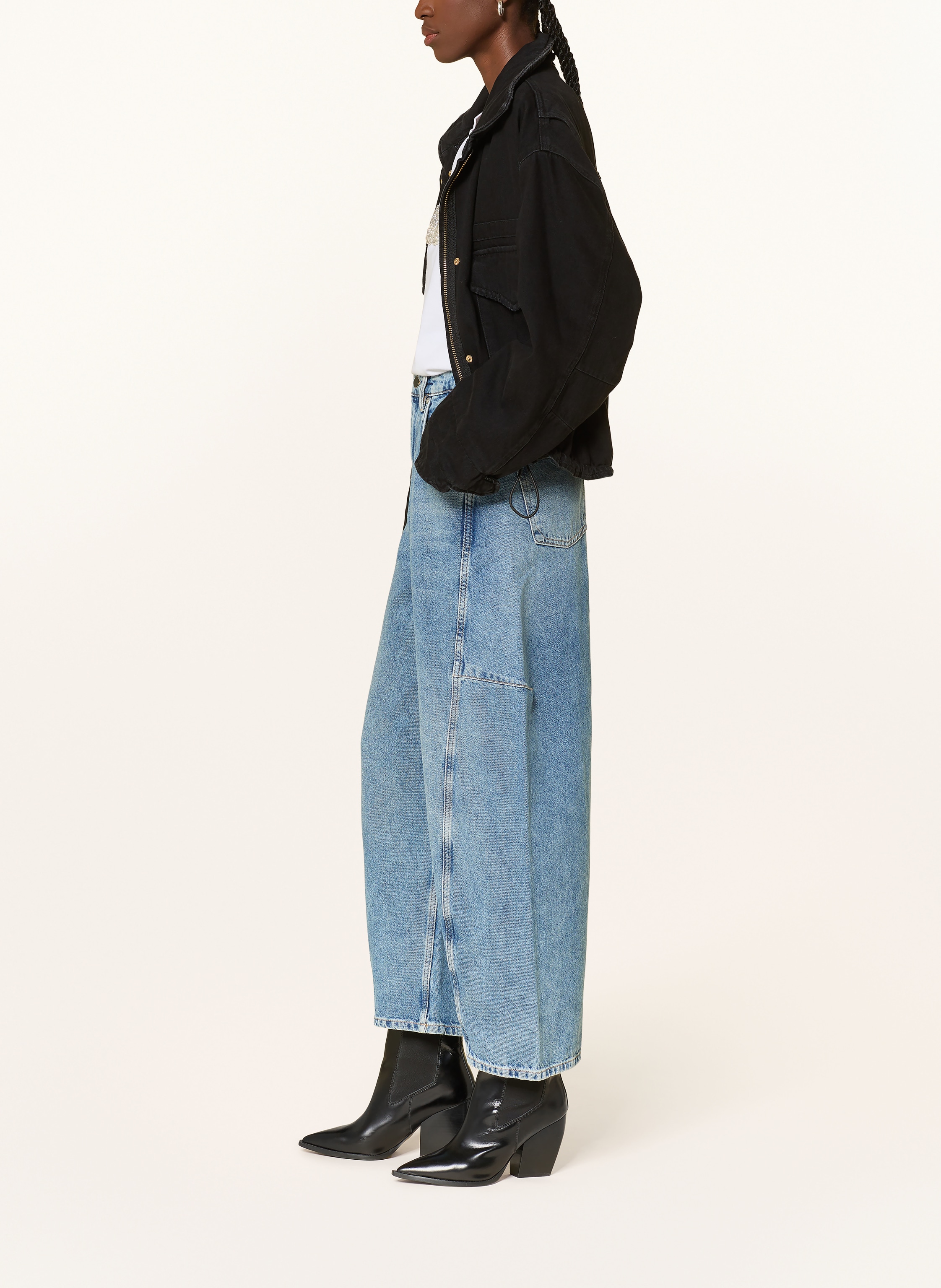 Thumbnail - Allsaints Barrel Jeans Carter blau