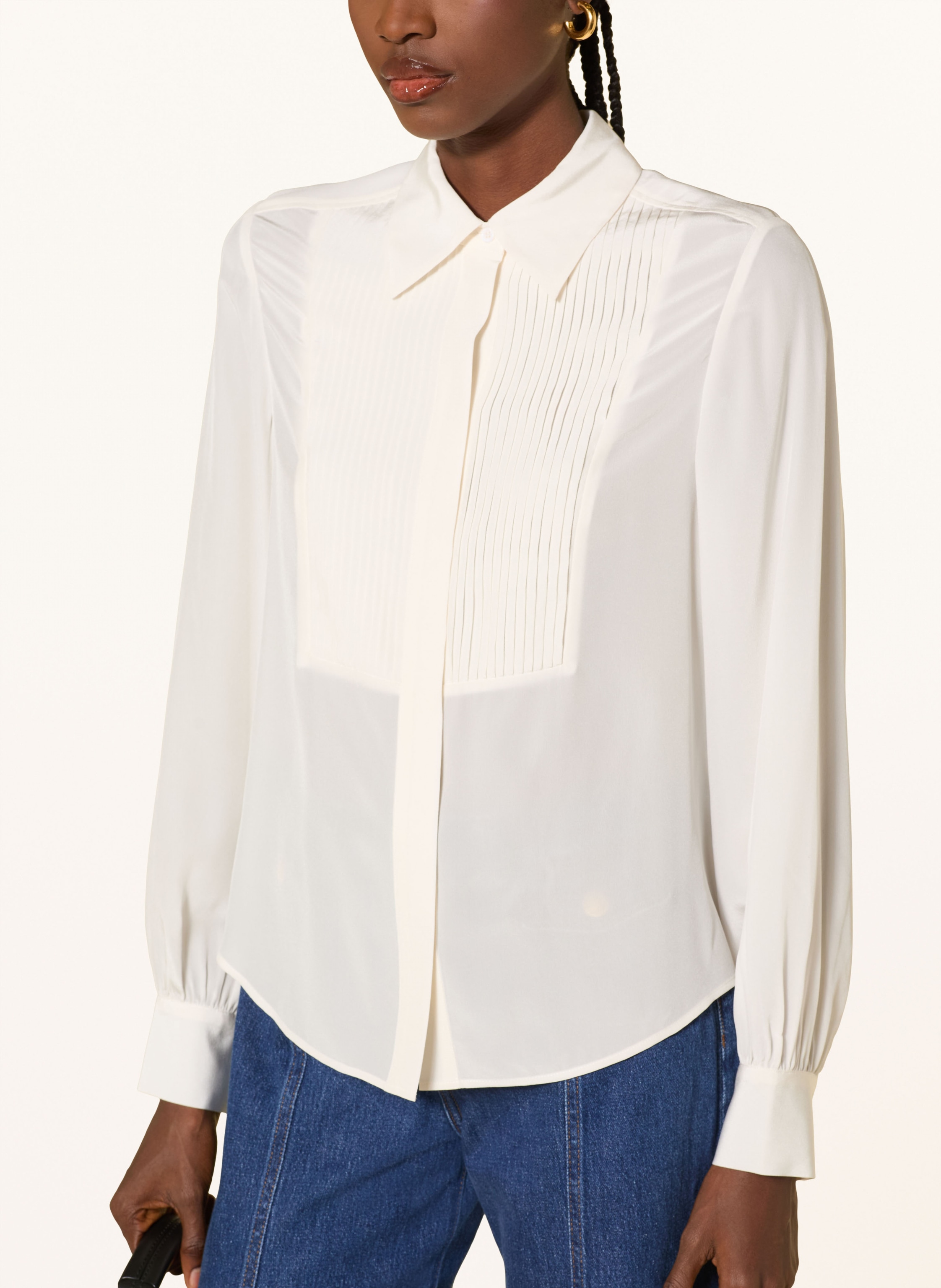 Thumbnail - Mrs & Hugs Hemdbluse weiss