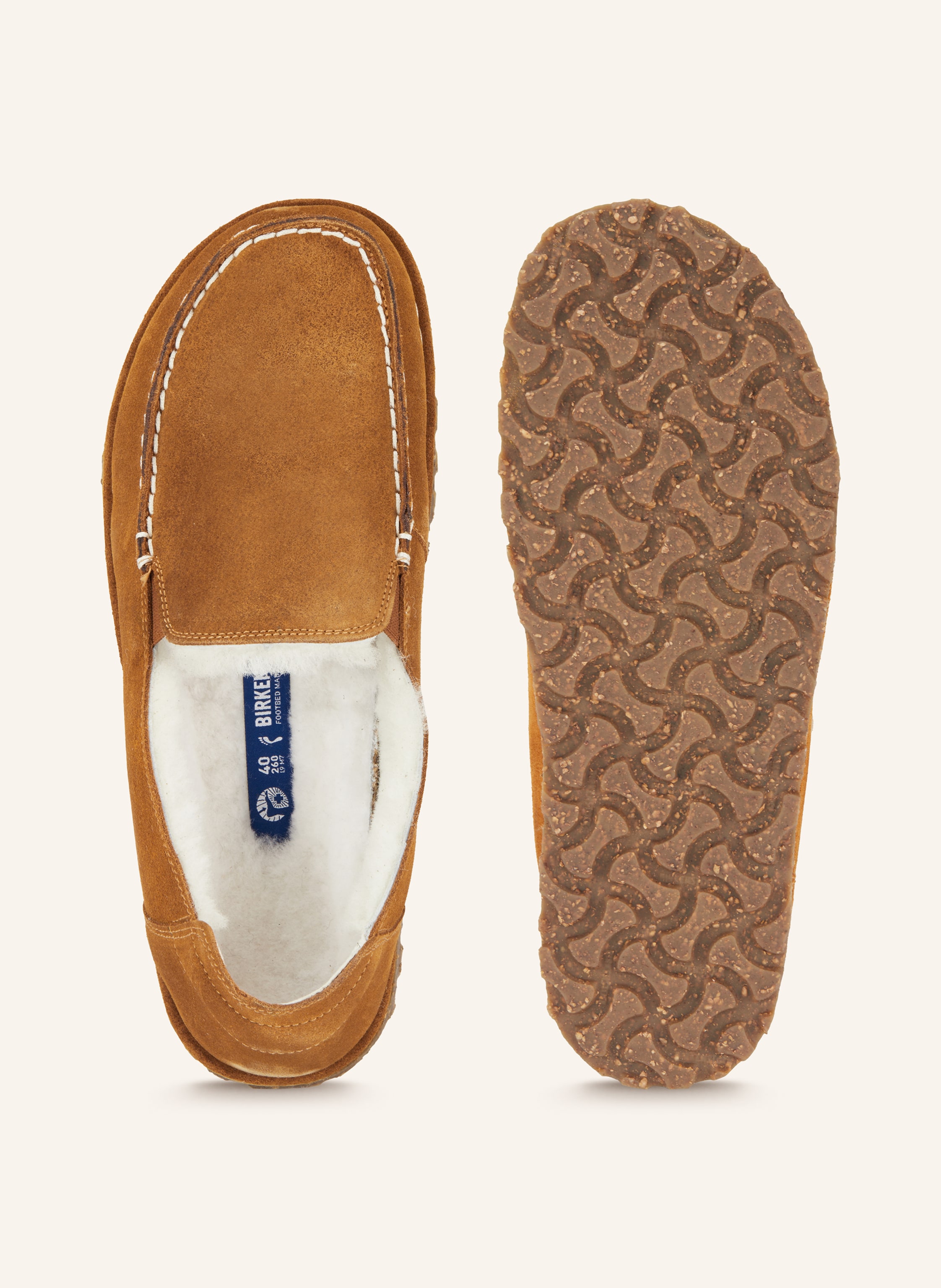 Thumbnail - Birkenstock Slipper Utti Shearling braun