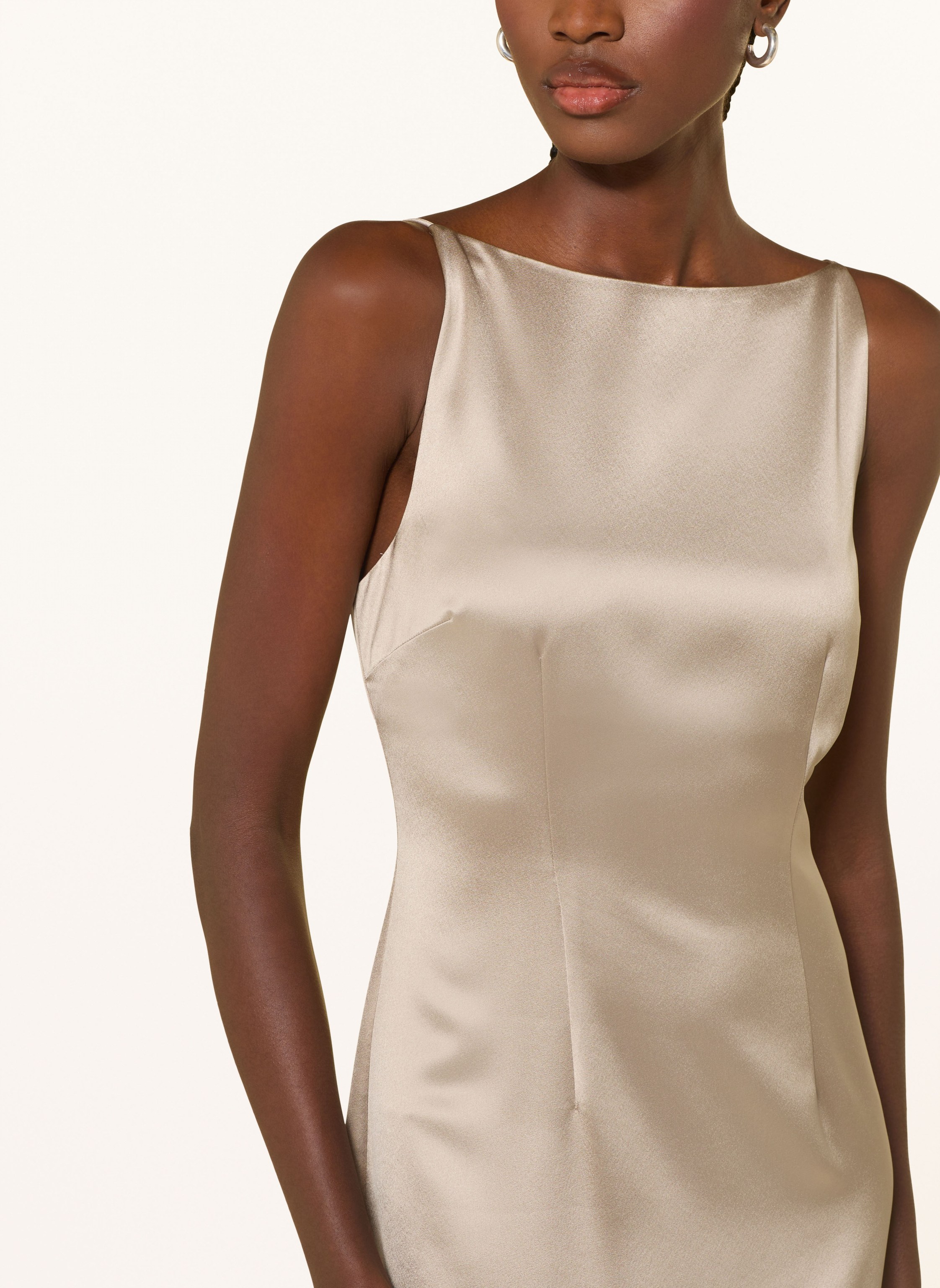 Thumbnail - Mrs & Hugs Abendkleid beige