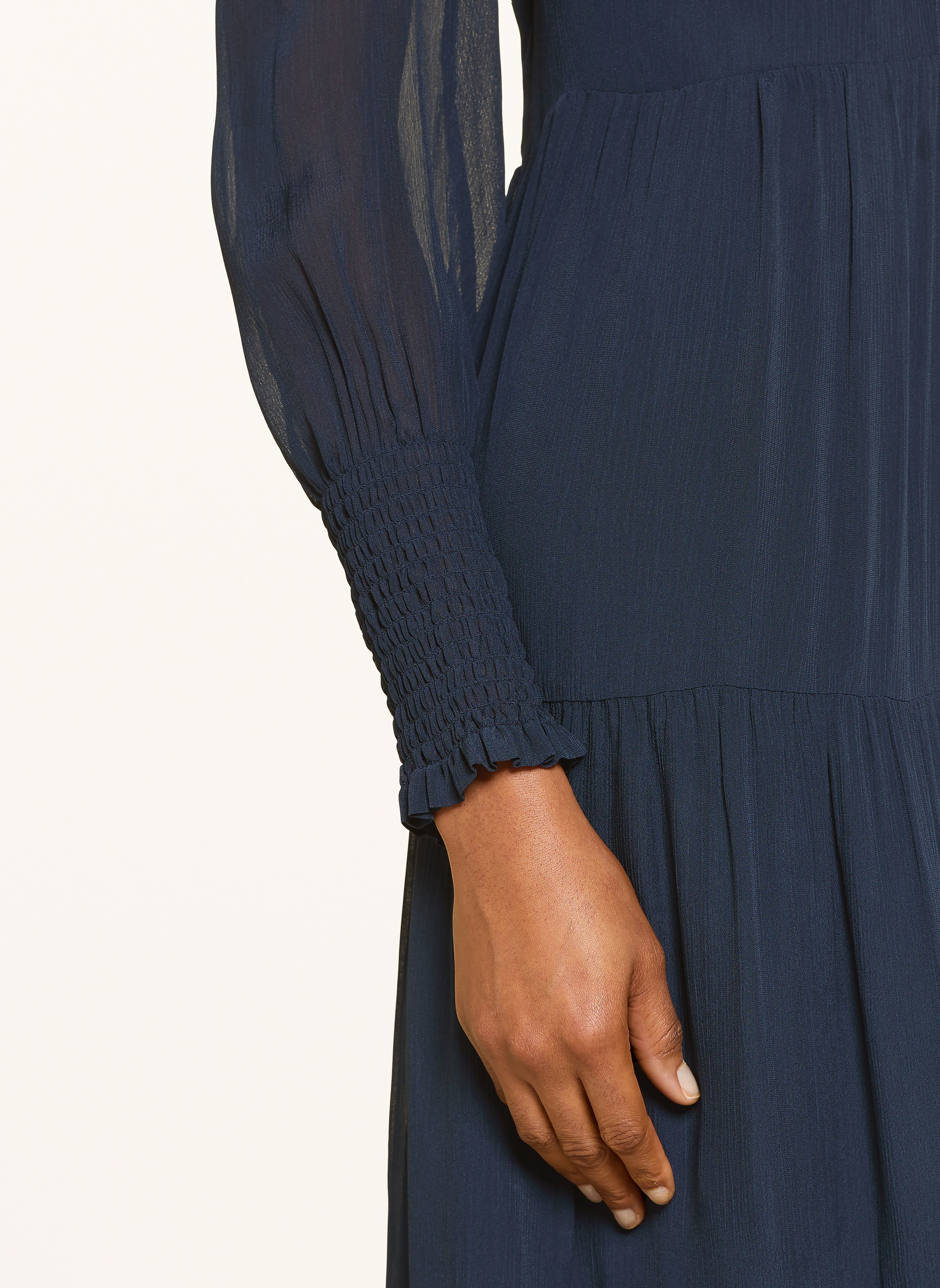 Thumbnail - Lilienfels Kleid Mit Rüschen blau